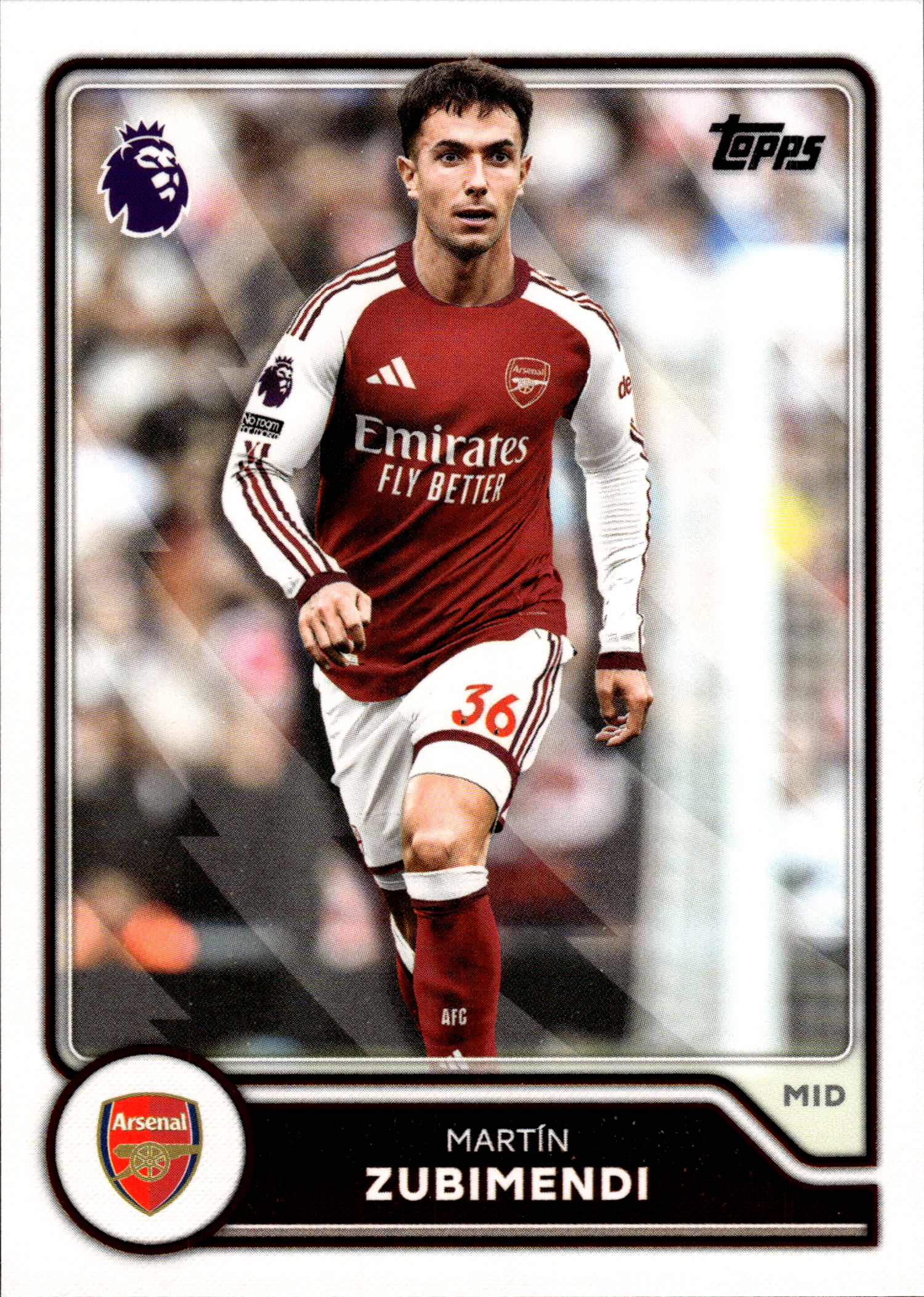 Martín Zubimendi - Topps Flagship Premier League Base Set 2026-27, Nr. 26 (Art.-Nr. SG105035)
