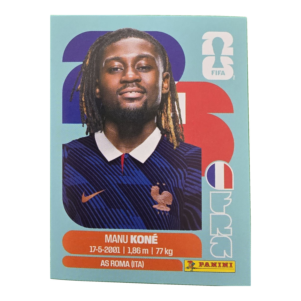 Manu Kone - Frankreich, FIFA WM 2026, Nr. FRA11