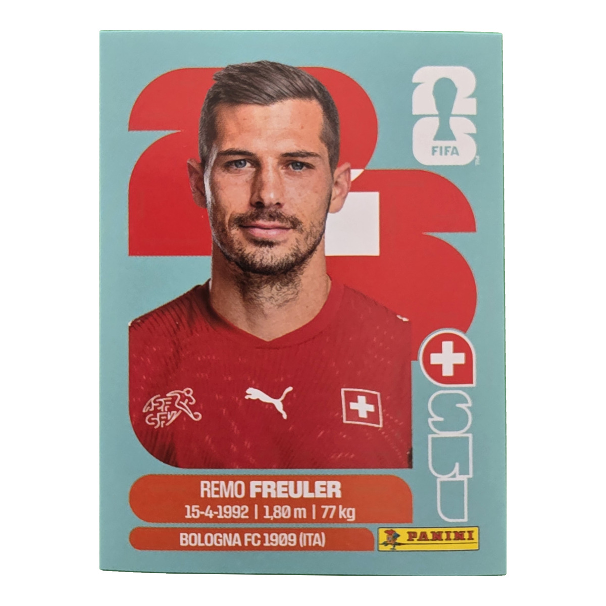 Remo Freuler - Schweiz, FIFA WM 2026, Nr. SUI11