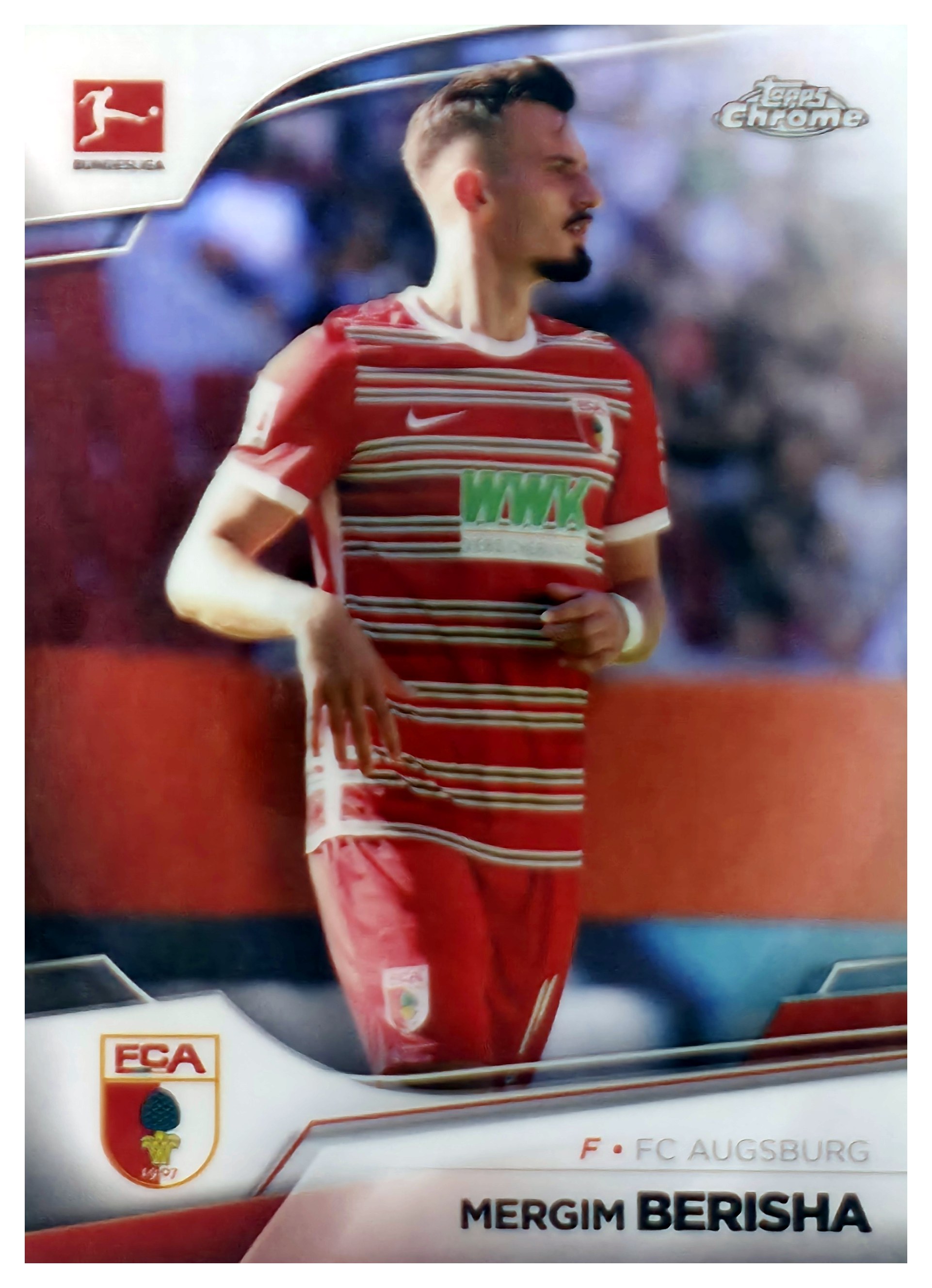 Mergim Berisha - Topps Chrome Bundesliga Base Set 2022-23, Nr. 3 (Art.-Nr. SG108084)