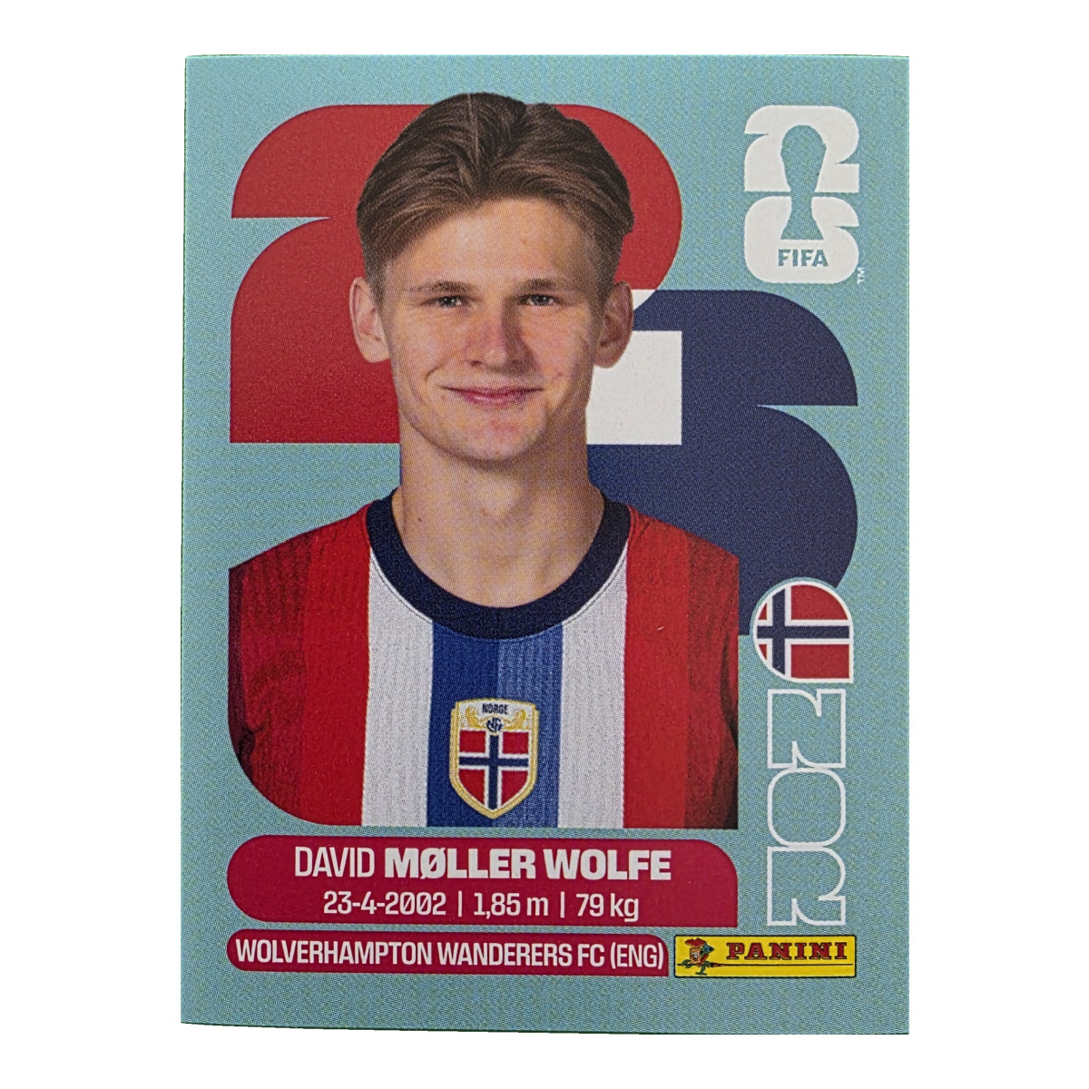 David Møller Wolfe - Norwegen, FIFA WM 2026, Nr. NOR7