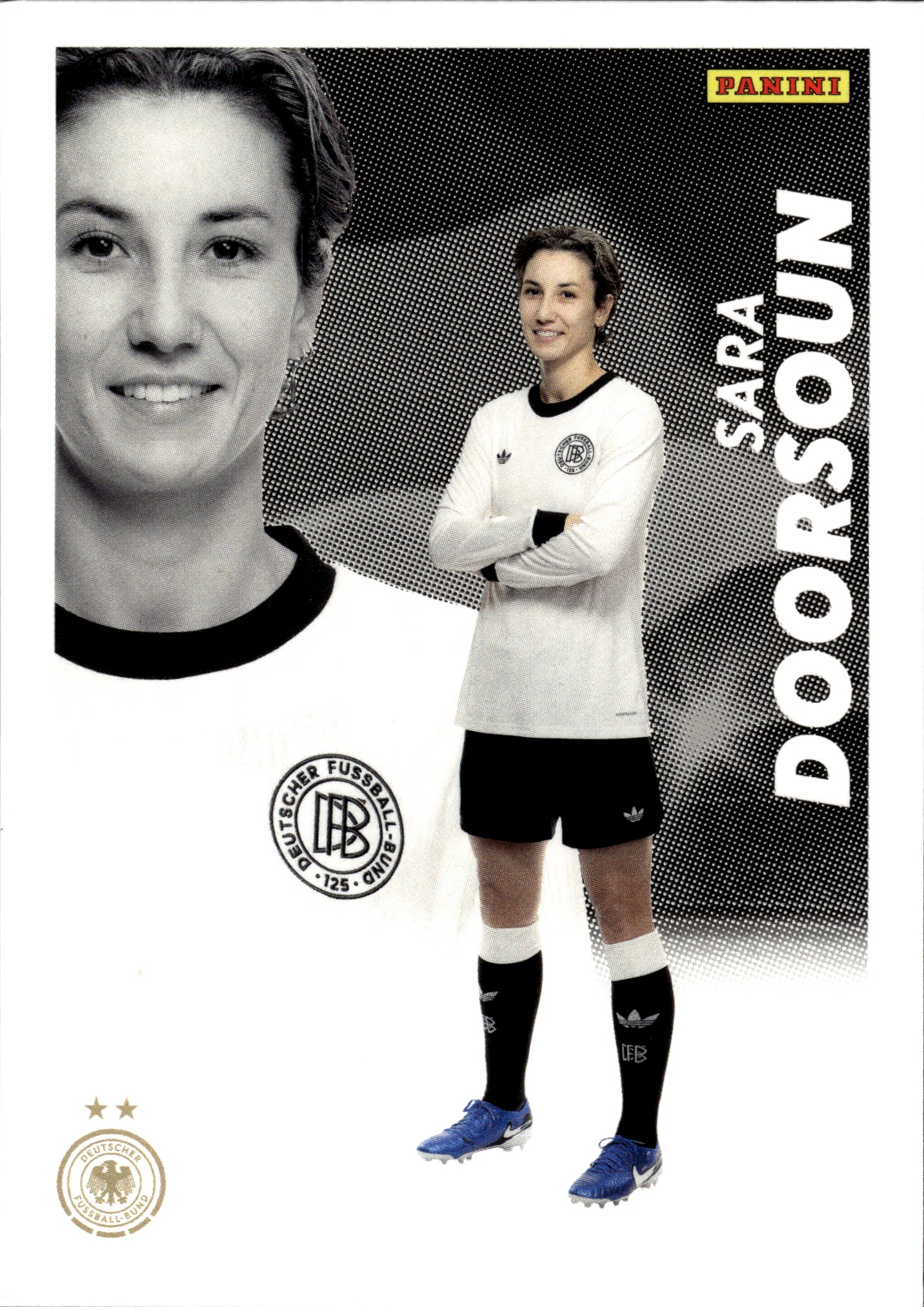 Sara Doorsoun - Panini DFB-Frauen Team-Set Base Set 2025, Nr. BA-07 (Art.-Nr. SG109806)