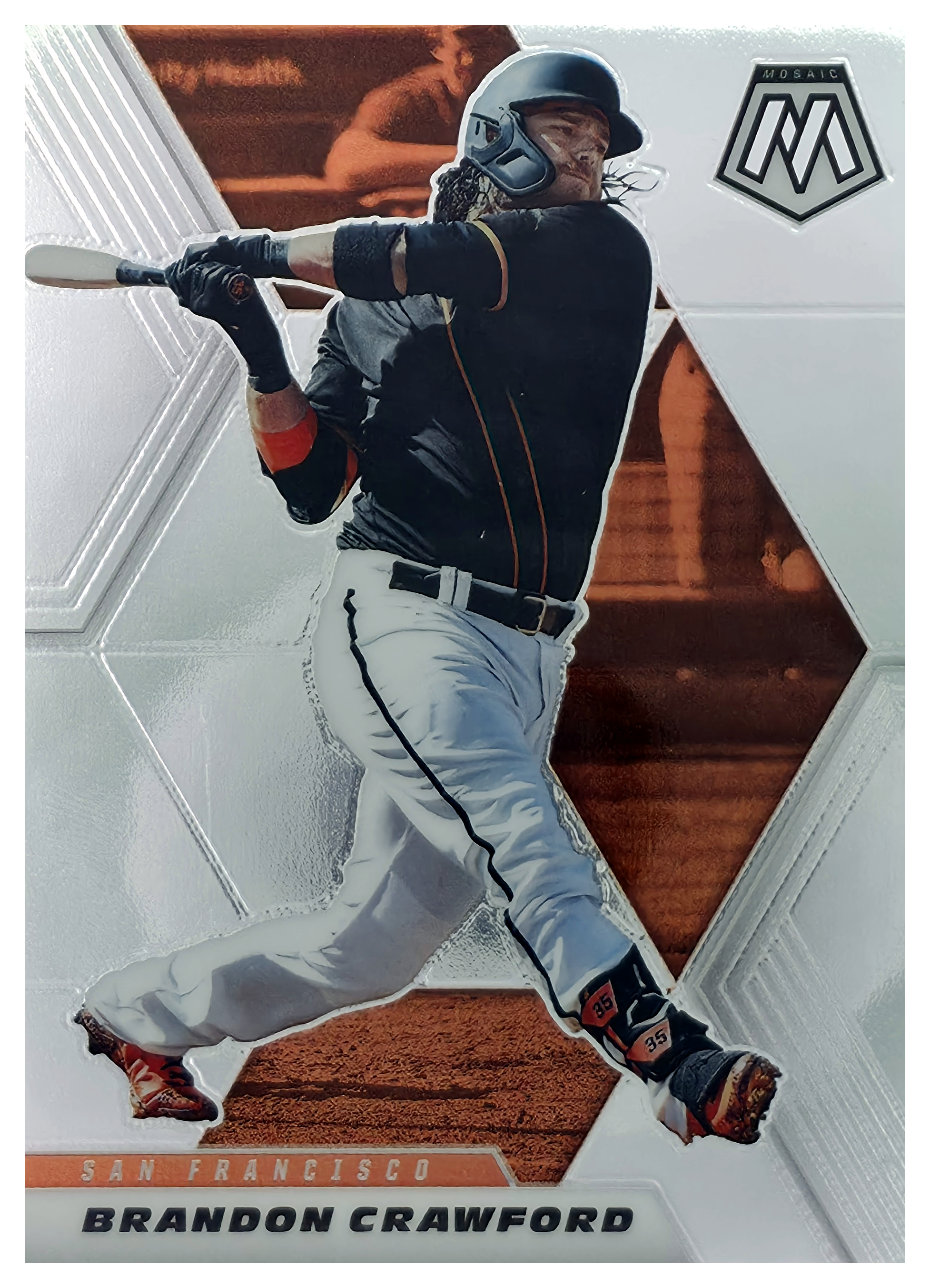 Brandon Crawford - Panini Mosaic Base Set 2021, Nr. 130 (Art.-Nr. SG106292)