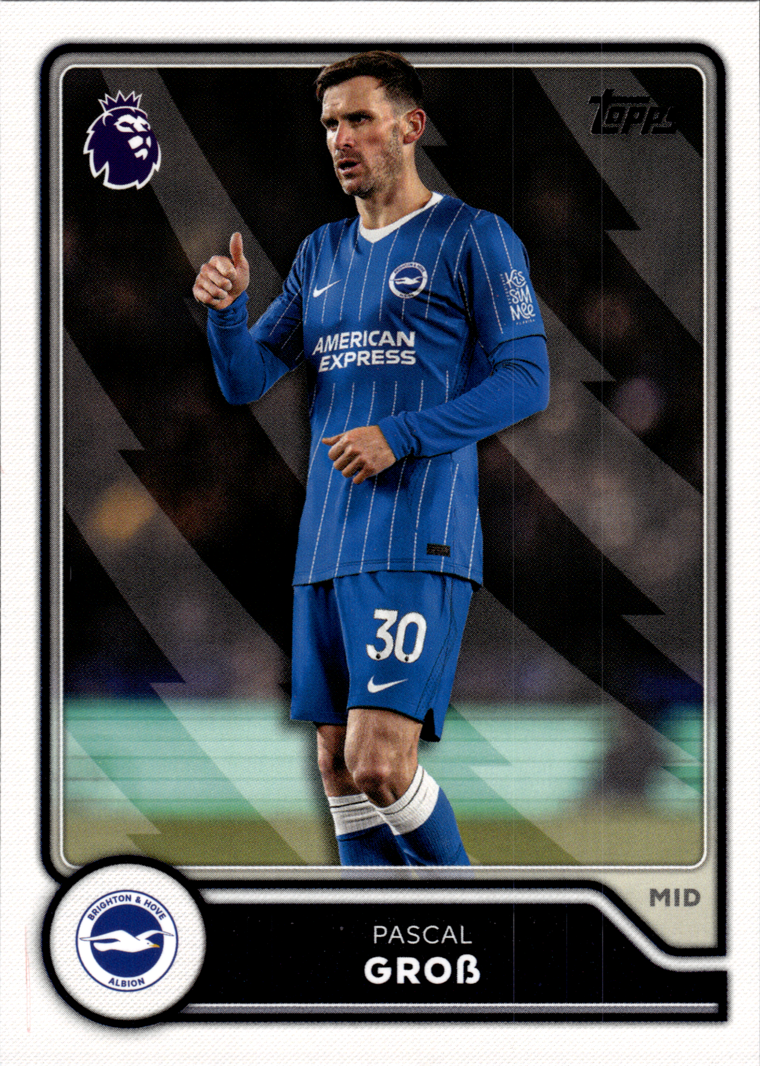 Pascal Groß - Topps Flagship Premier League Base Set 2026-27, Nr. 85 (Art.-Nr. SG105387)