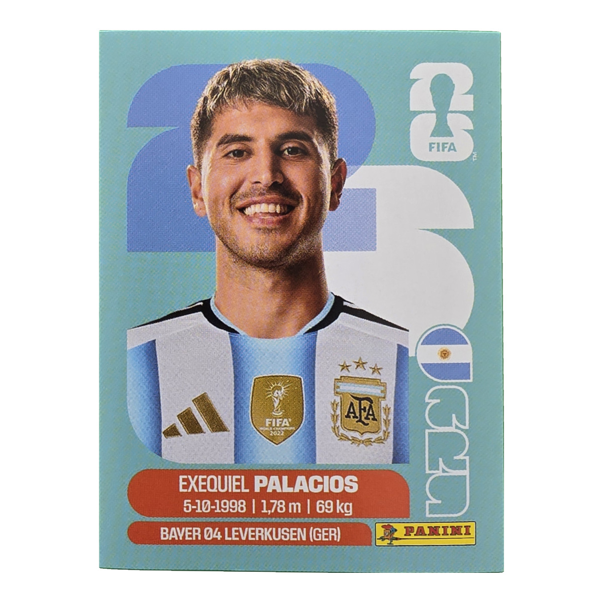 Exequiel Palacios - Argentinien, FIFA WM 2026, Nr. ARG11