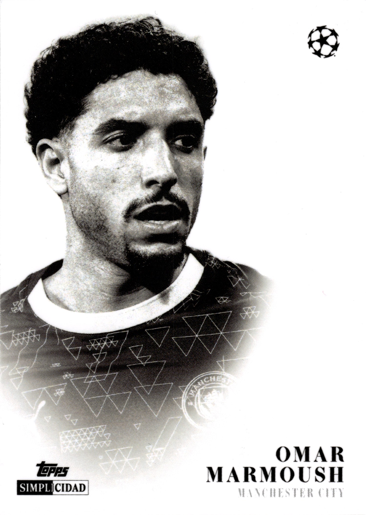 Omar Marmoush - Topps Simplicidad UEFA Club Competitions Estrellas Internacionales 2025-26 (Art.-Nr. SG107842)