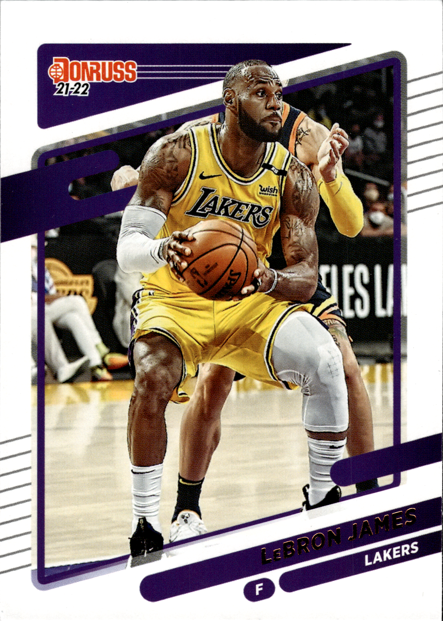 LeBron James - Panini Donruss Base Set 2021-22, Nr. 12 (Art.-Nr. SG105657)