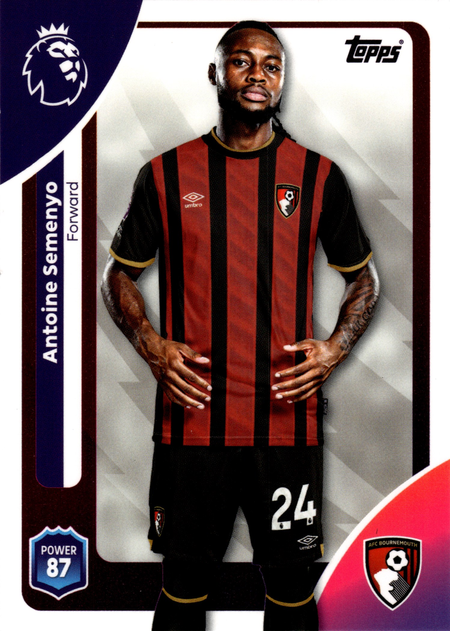 Antoine Semenyo - Topps Match Attax Premier League Base Set 2025-26, Nr. 47 (Art.-Nr. SG107909)