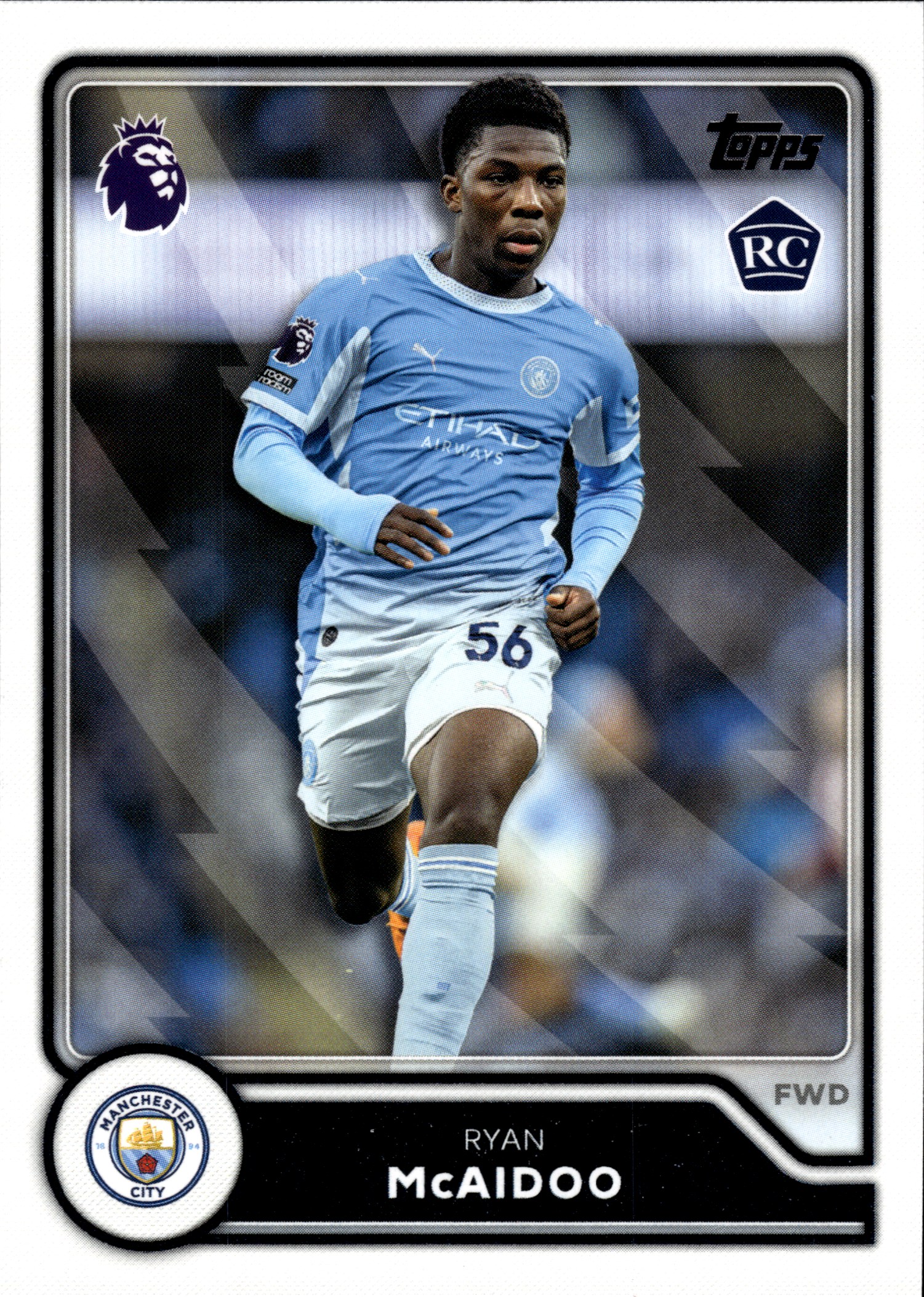 Ryan McAidoo - Topps Flagship Premier League Base Set 2026-27, Nr. 186 – Rookie Card (Art.-Nr. SG109182)