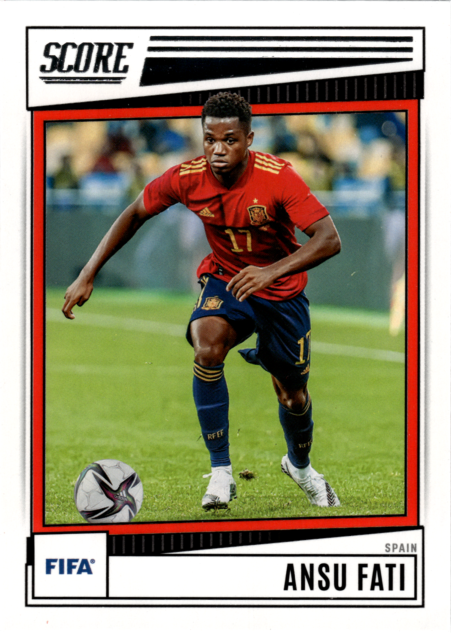 Ansu Fati - Panini Score FIFA Base Set 2022-23, Nr. 155 (Art.-Nr. SG102892)