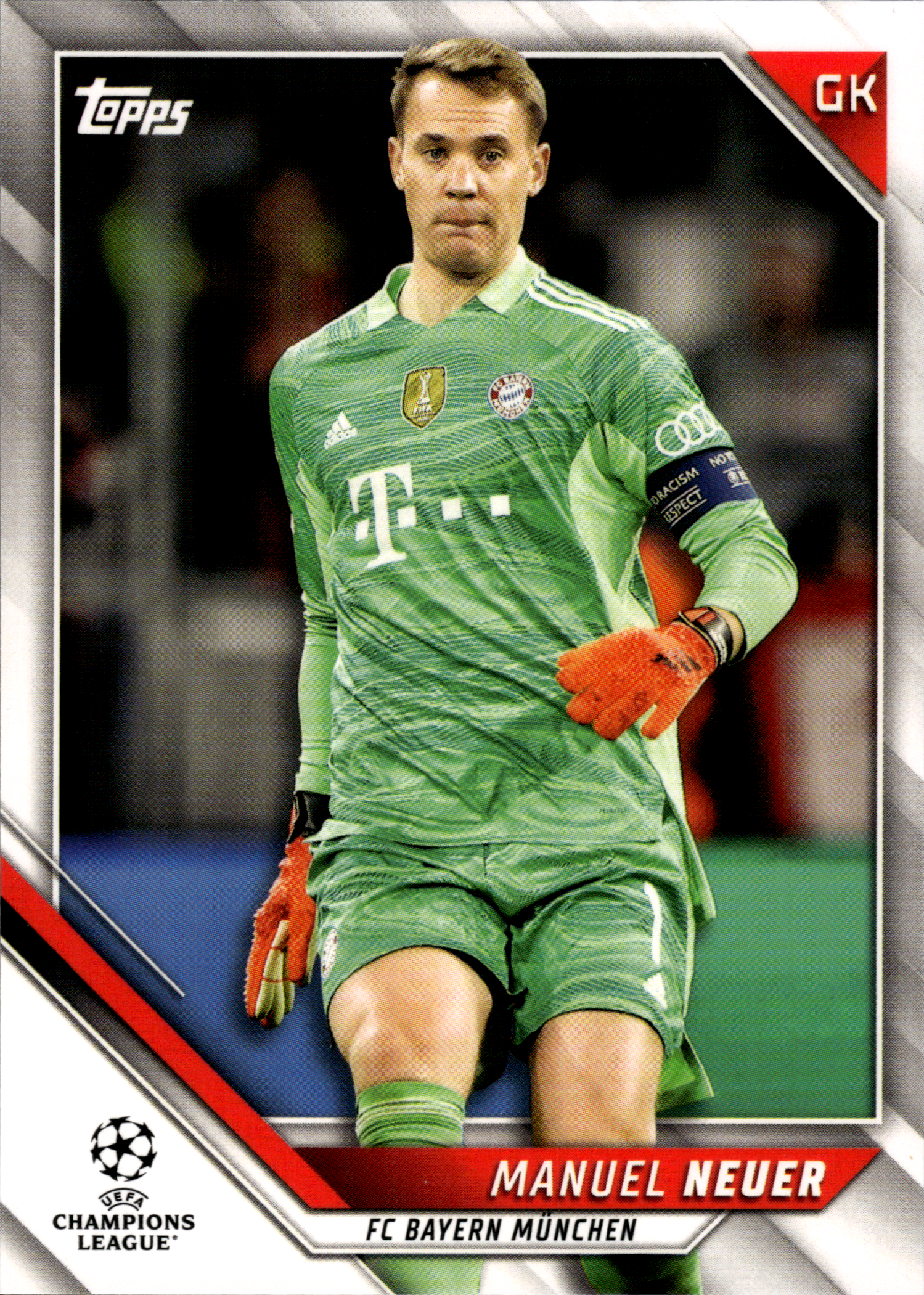 Manuel Neuer - Topps UEFA Champions League Base Set 2021-22, Nr. 159 (Art.-Nr. SG103038)