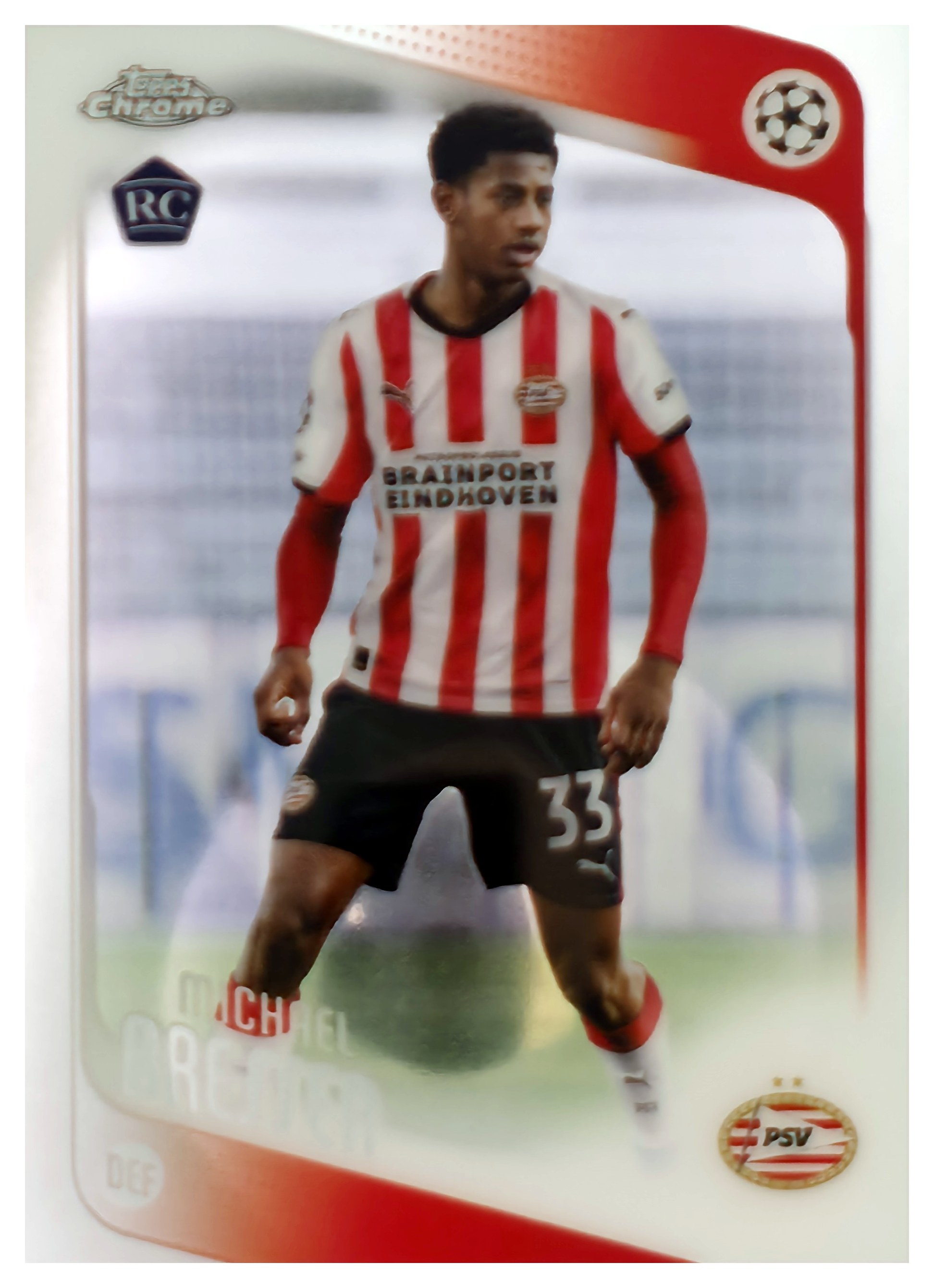 Michael Bresser - Topps Chrome UEFA Club Competitions Base Set 2025-26, Nr. 146 – Rookie Card (Art.-Nr. SG109534)