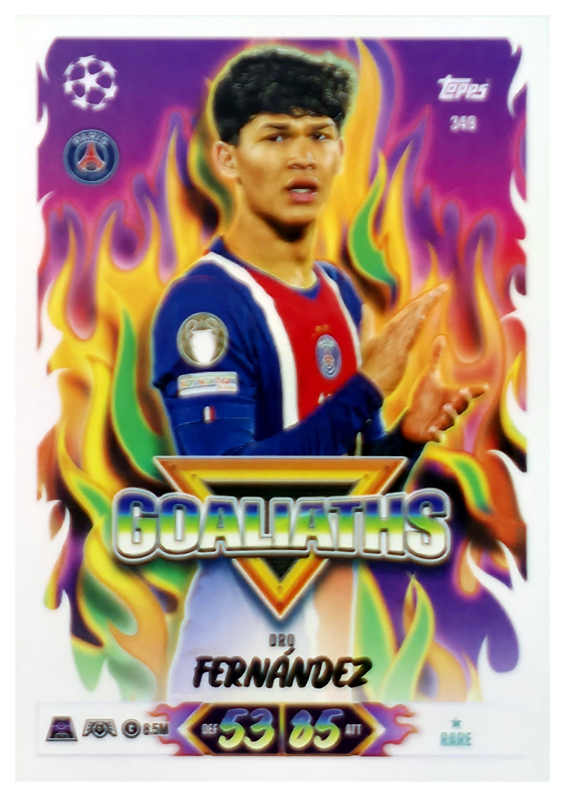 Dro Fernández - Topps Match Attax UEFA Club Competitions Goaliaths 2026-27, Nr. 349 (Art.-Nr. SG107628)