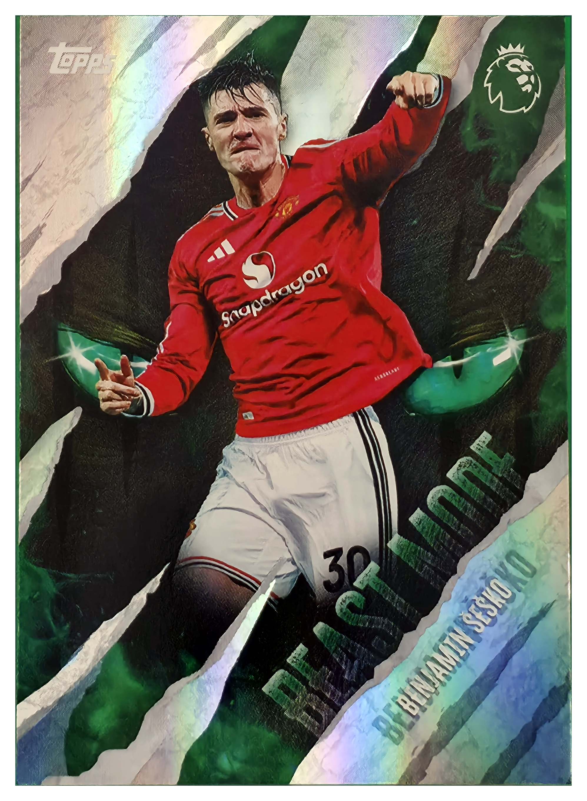 Benjamin Šeško - Topps Flagship Premier League Beast Mode 2026-27, Nr. BM 19 – Insert (Art.-Nr. SG105221)