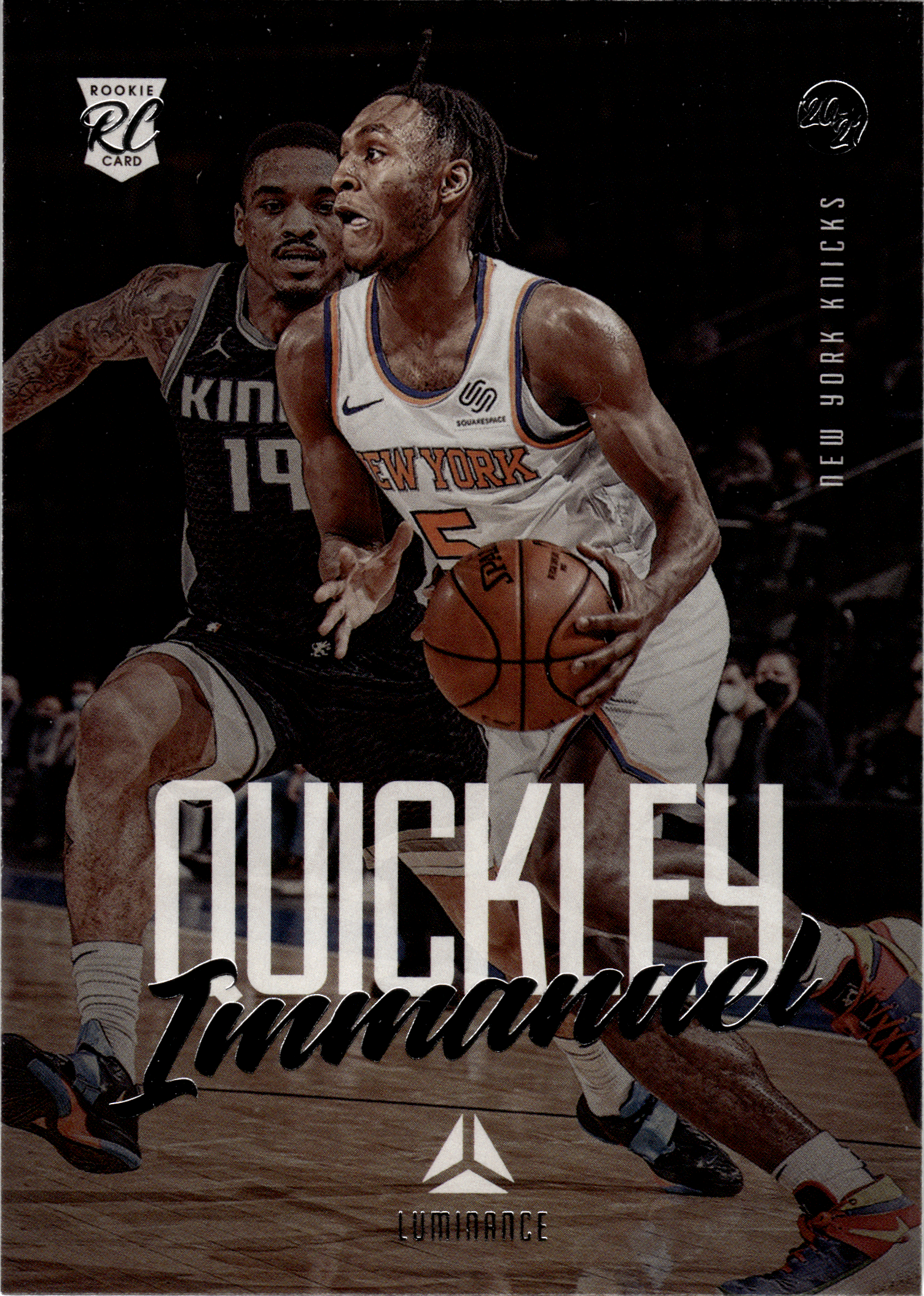 Immanuel Quickley - Panini Chronicles Luminance 2020-21, Nr. 140 (Art.-Nr. SG103874)