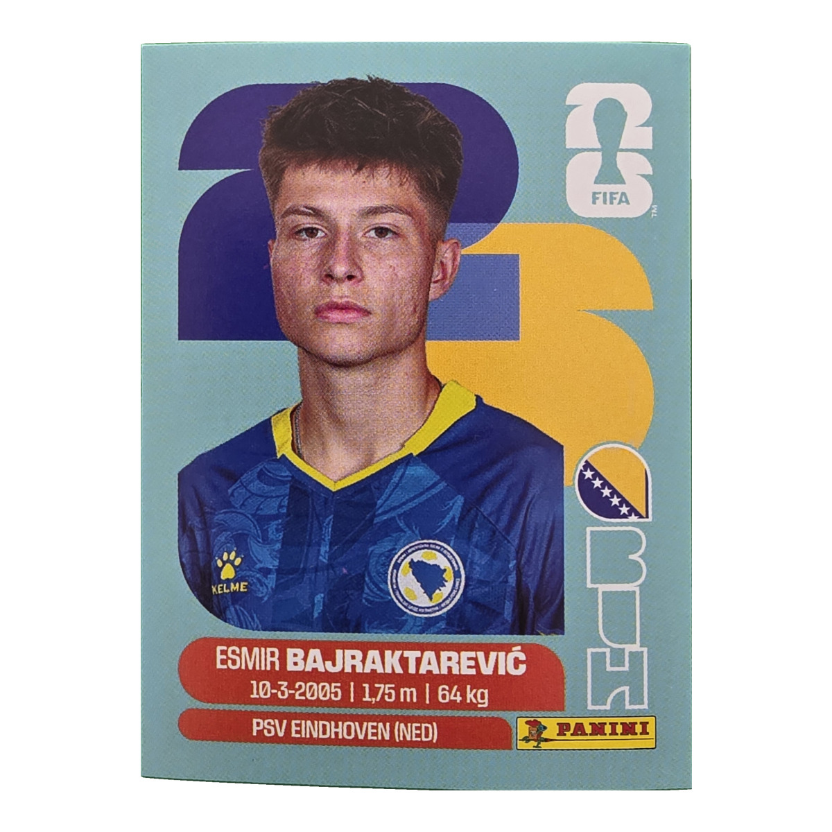 Esmir Bajraktarevic - Bosnien und Herzegowina, FIFA WM 2026, Nr. BIH15