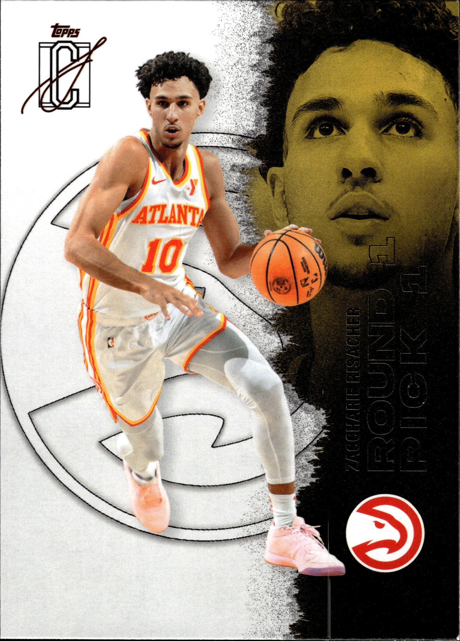 Zaccharie Risacher - Topps Signature Class Base Set 2025-26, Nr. 61 (Art.-Nr. SG108840)