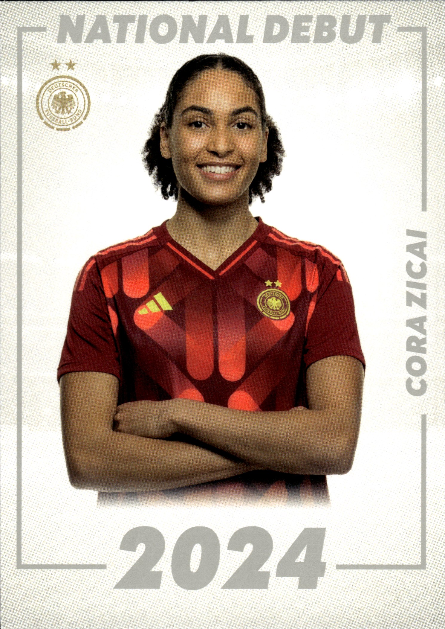Cora Zicai - Panini DFB-Frauen Team-Set National Debut 2025, Nr. DEB-26 – Insert (Art.-Nr. SG109837)