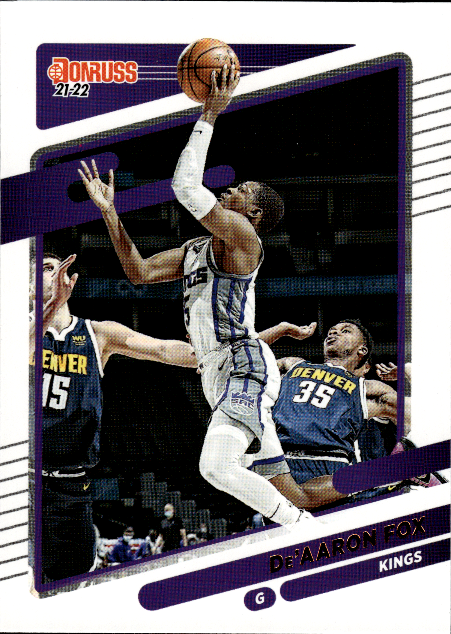 De'Aaron Fox - Panini Donruss Base Set 2021-22, Nr. 126 (Art.-Nr. SG105572)