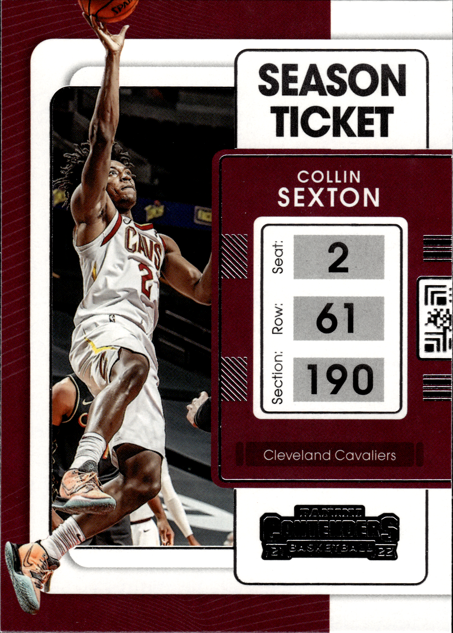 Collin Sexton - Panini Contenders Season Ticket 2021-22, Nr. 86 (Art.-Nr. SG103612)