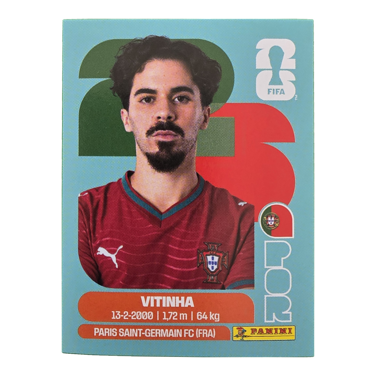 Vitinha - Portugal, FIFA WM 2026, Nr. POR12