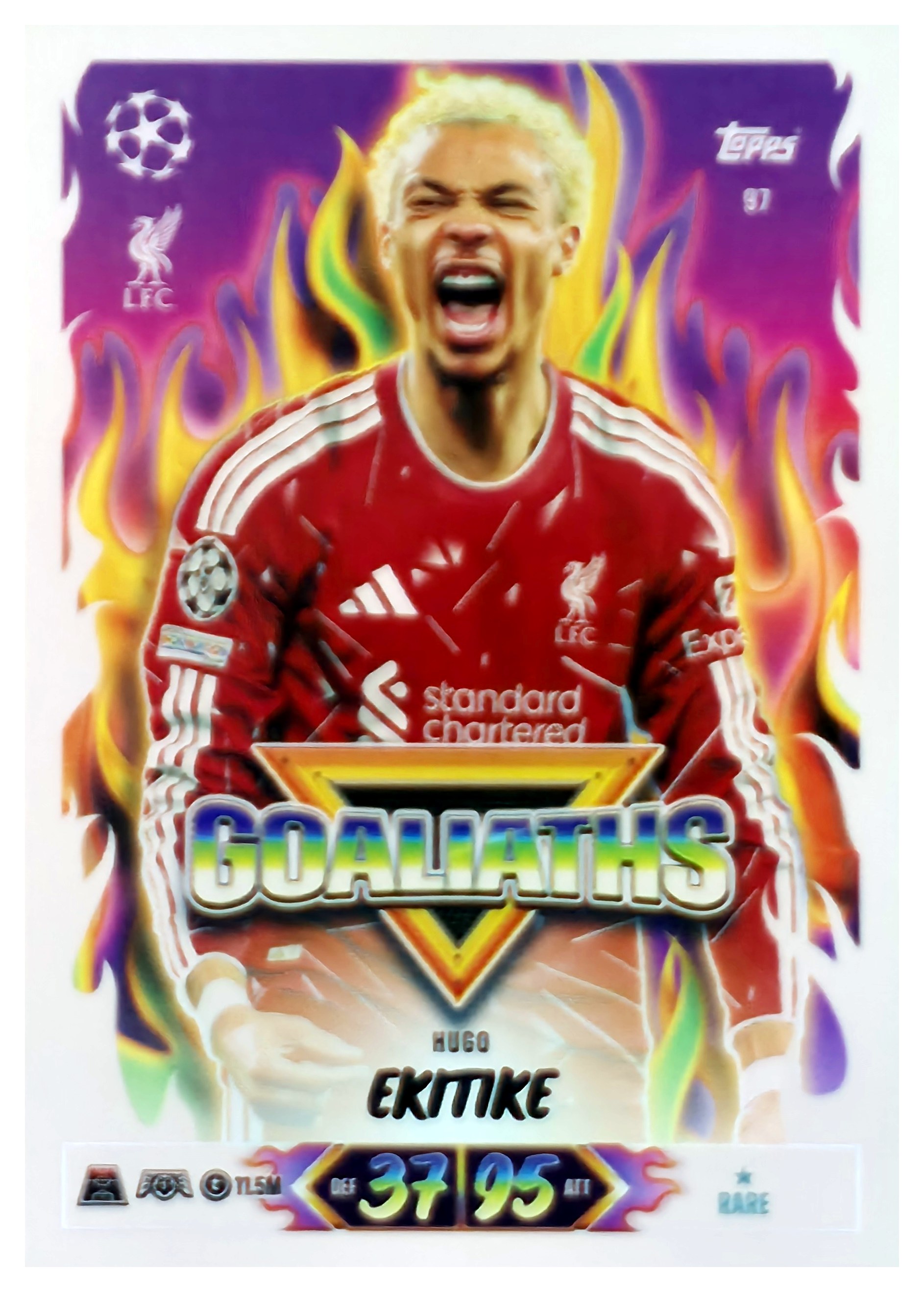 Hugo Ekitike - Topps Match Attax UEFA Club Competitions Goaliaths 2026-27, Nr. 97 (Art.-Nr. SG107605)
