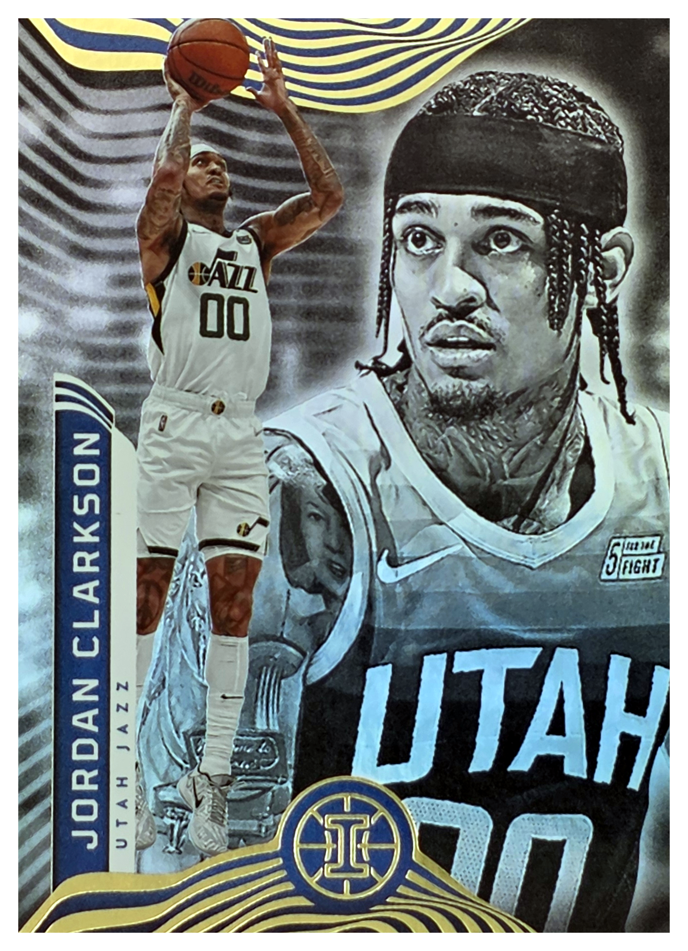 Jordan Clarkson - Panini Illusions Base Set 2021-22, Nr. 36 (Art.-Nr. SG104195)