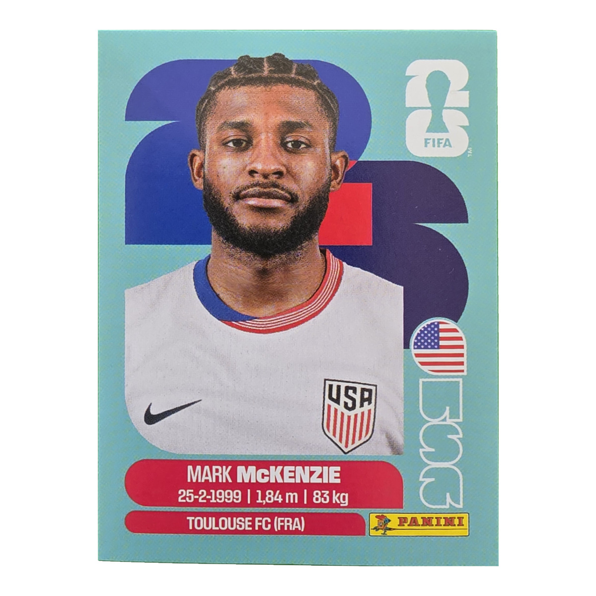 Mark McKenzie - USA, FIFA WM 2026, Nr. USA5