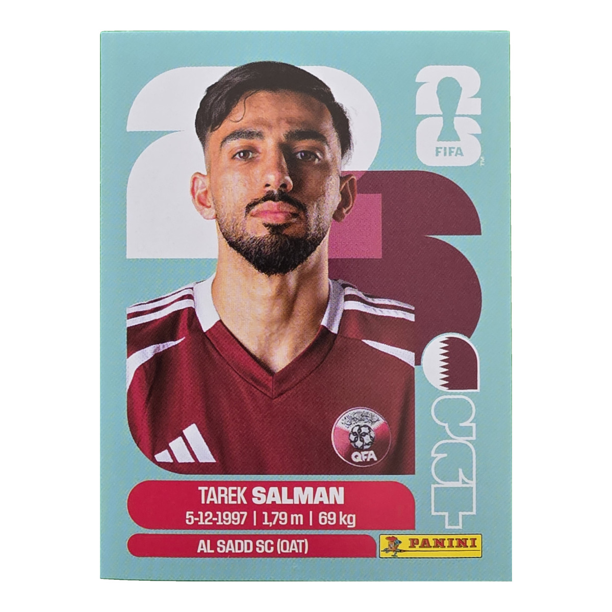 Tarek Salman - Katar, FIFA WM 2026, Nr. QAT8