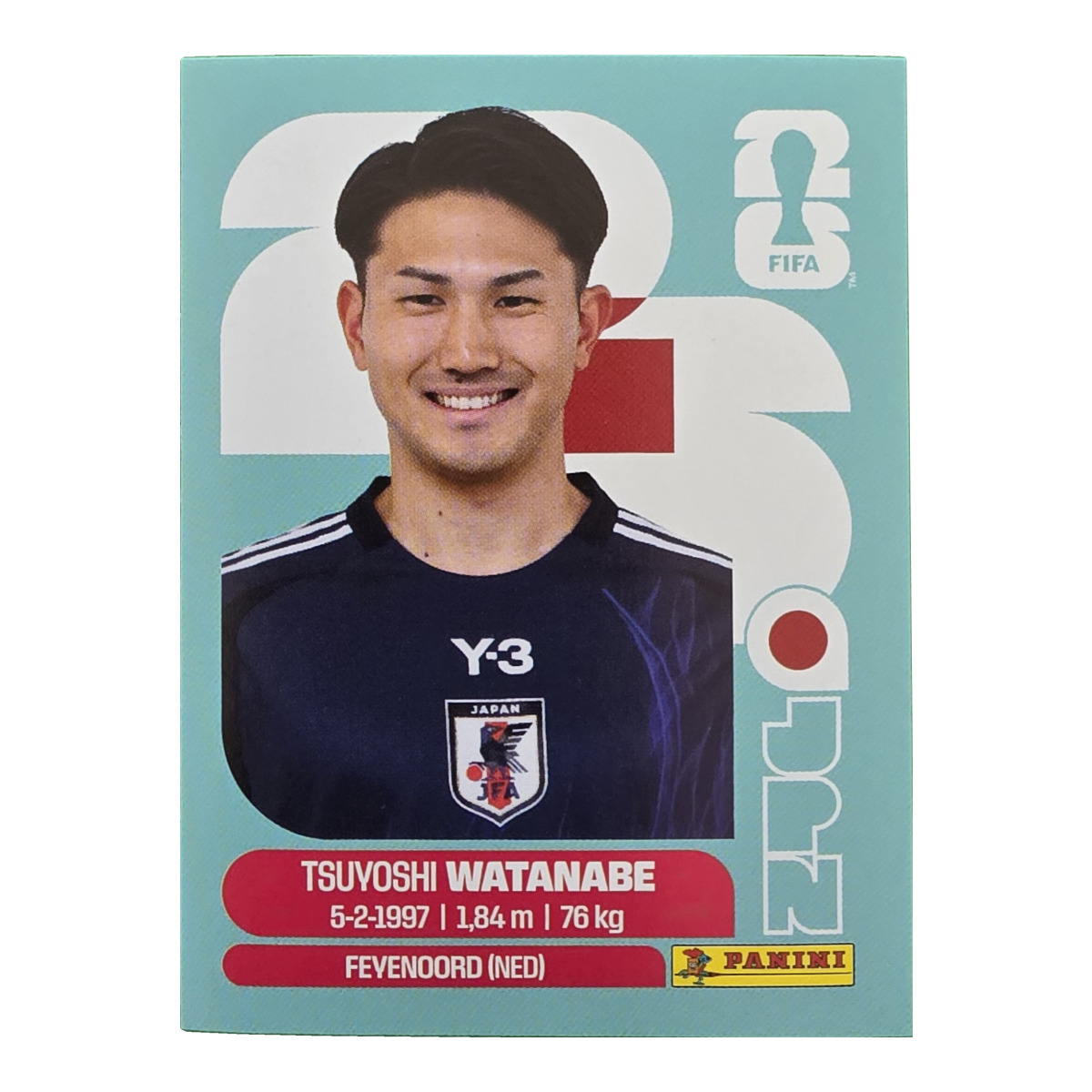 Tsuyoshi Watanabe - Japan, FIFA WM 2026, Nr. JPN7