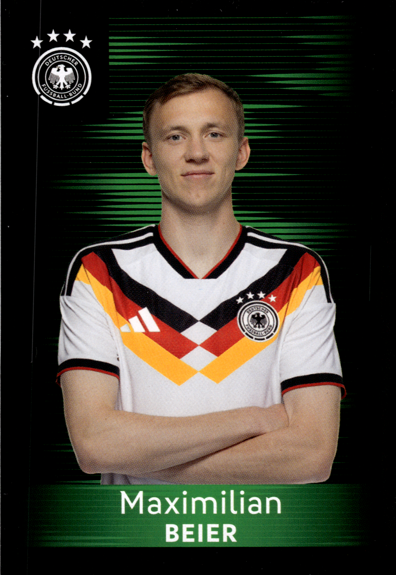 Maximilian Beier - Panini FIFA World Cup DFB-Sammelkarten 2026, Nr. 14 (Art.-Nr. SG102503)