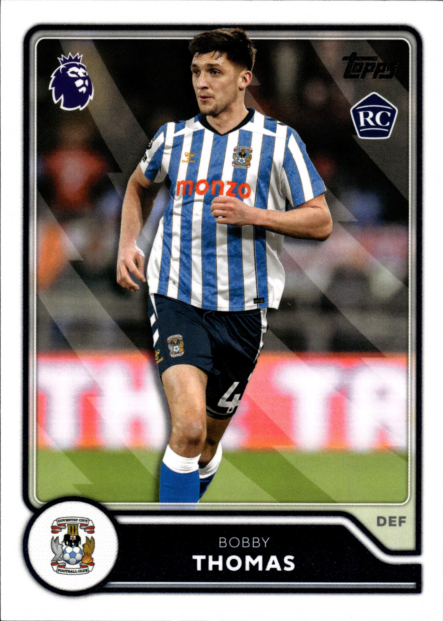Bobby Thomas - Topps Flagship Premier League Base Set 2026-27, Nr. 262 – Rookie Card (Art.-Nr. SG109869)