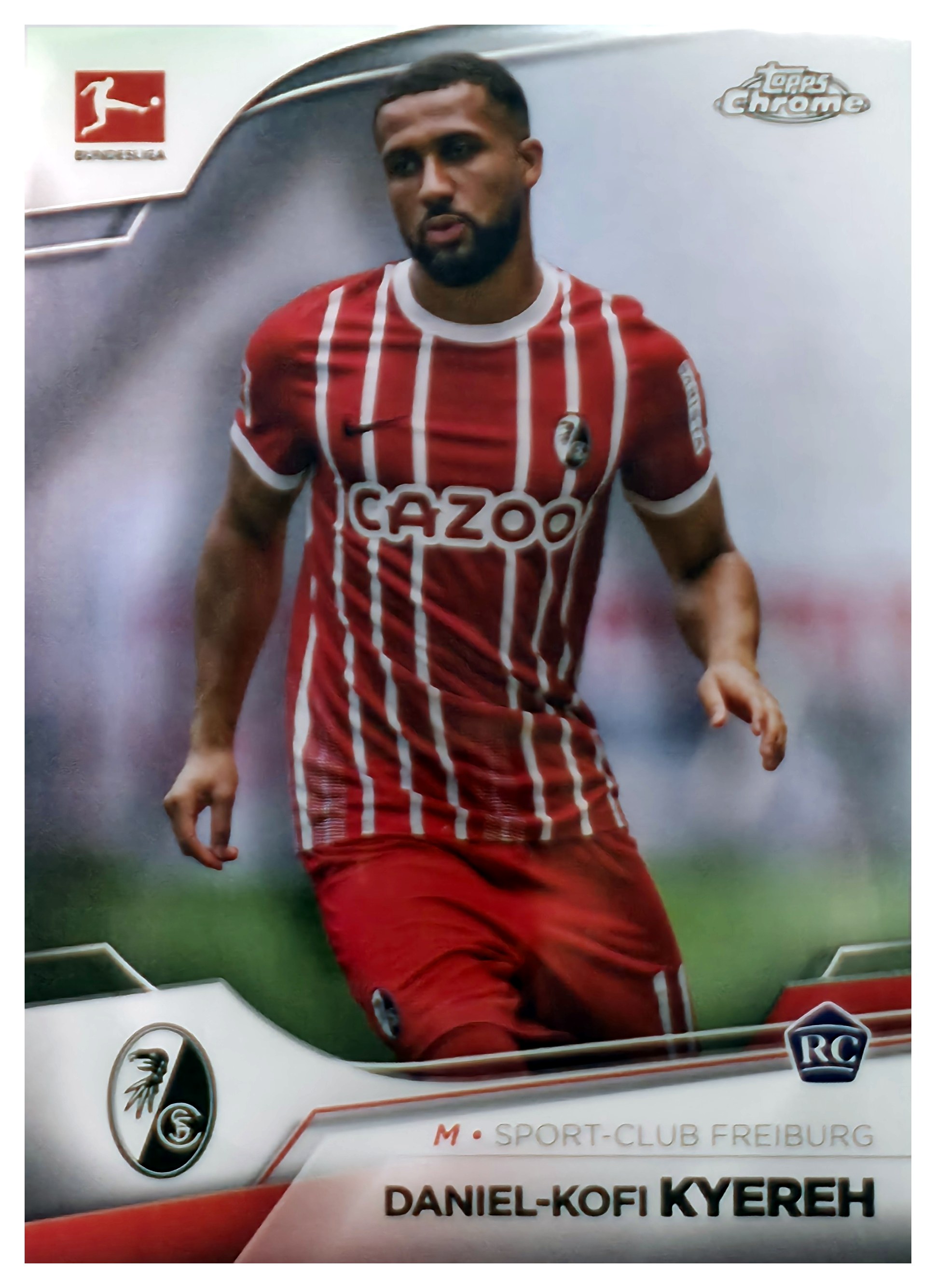Daniel-Kofi Kyereh - Topps Chrome Bundesliga Base Set 2022-23, Nr. 43 – Rookie Card (Art.-Nr. SG109490)