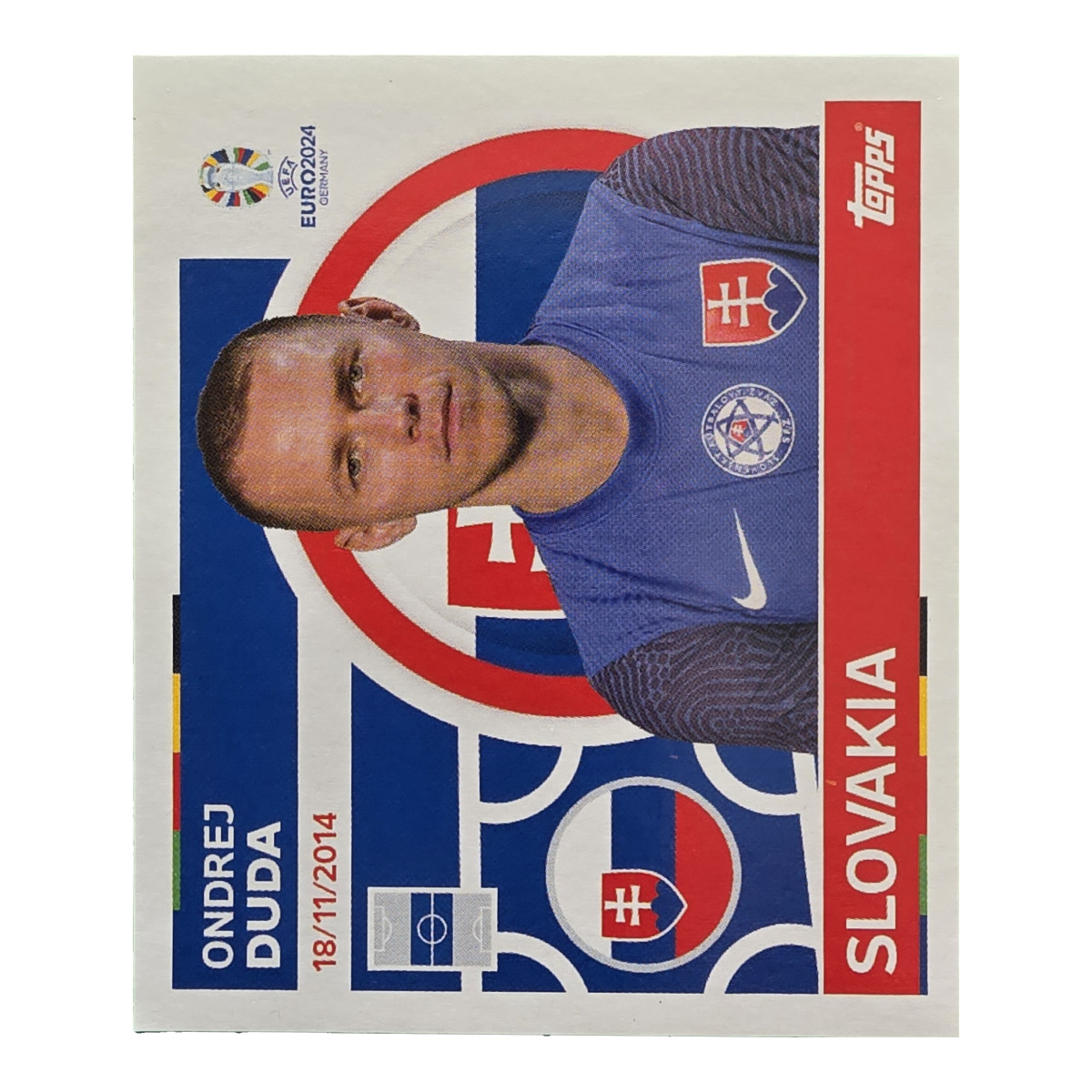 Ondrej Duda - Slowakei, UEFA Euro 2024, Nr. SVK9