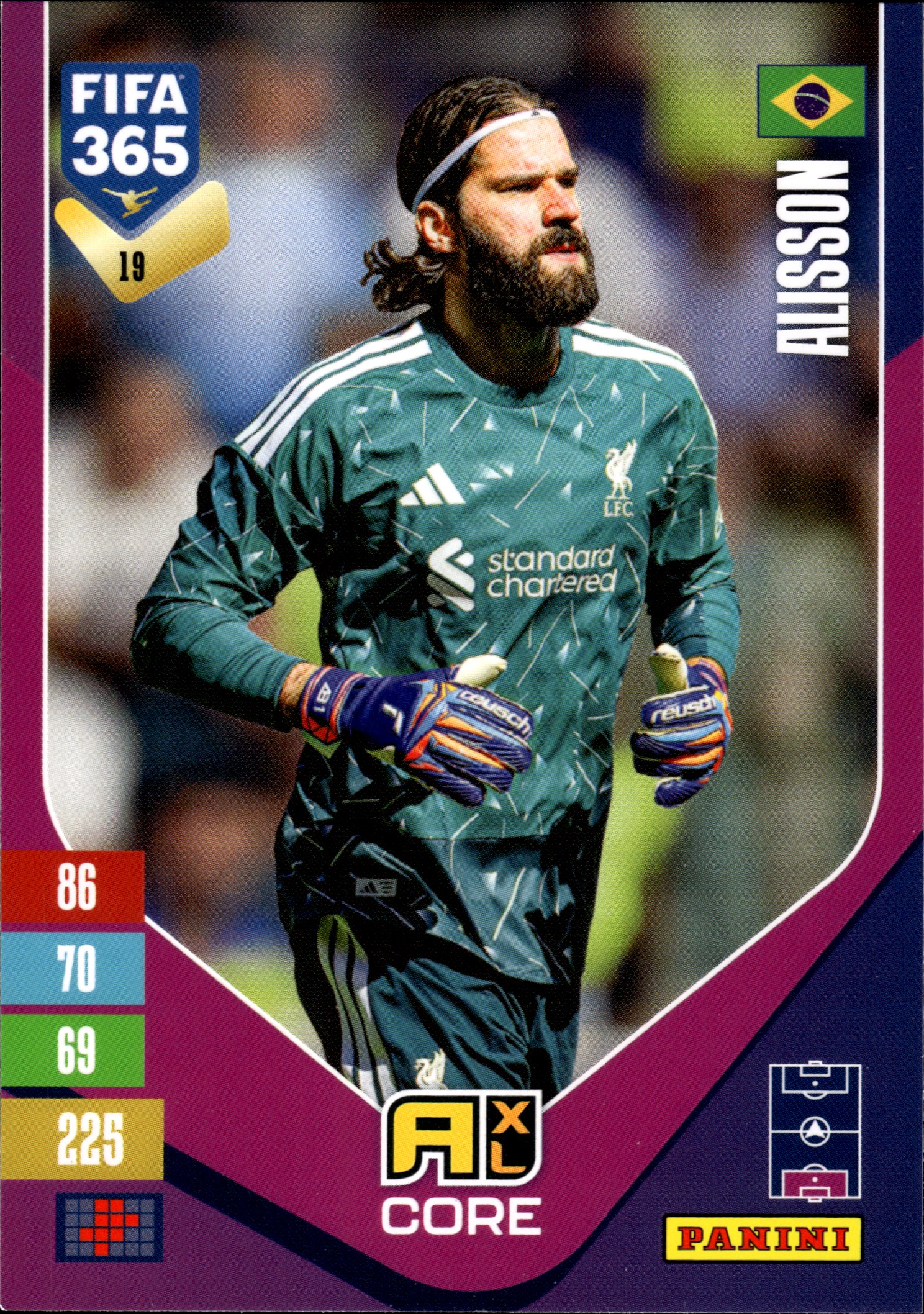 Alisson - Panini Adrenalyn XL FIFA 365 Base Set 2026-27, Nr. 19 (Art.-Nr. SG110181)