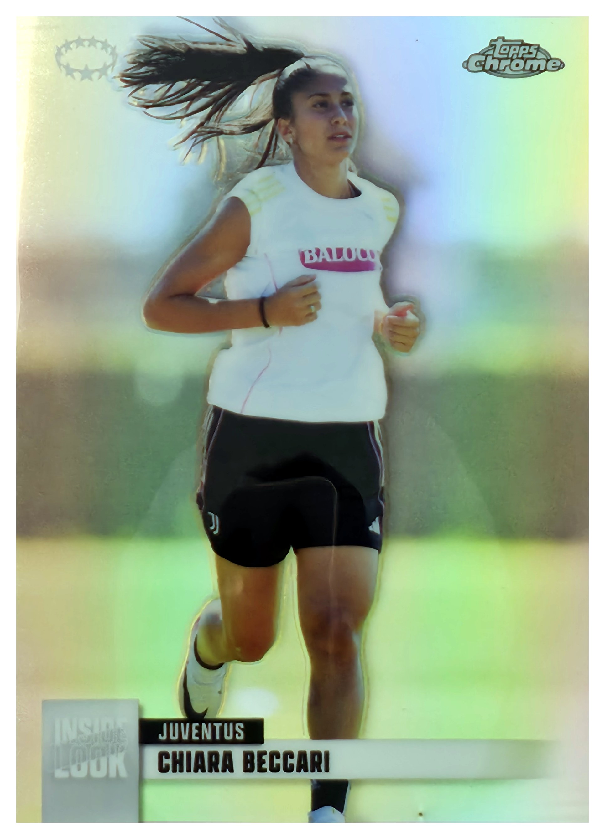 Chiara Beccari - Topps Chrome UEFA Women's Champions League Inside Look 2025-26, Nr. IL-19 – Insert (Art.-Nr. SG110940)