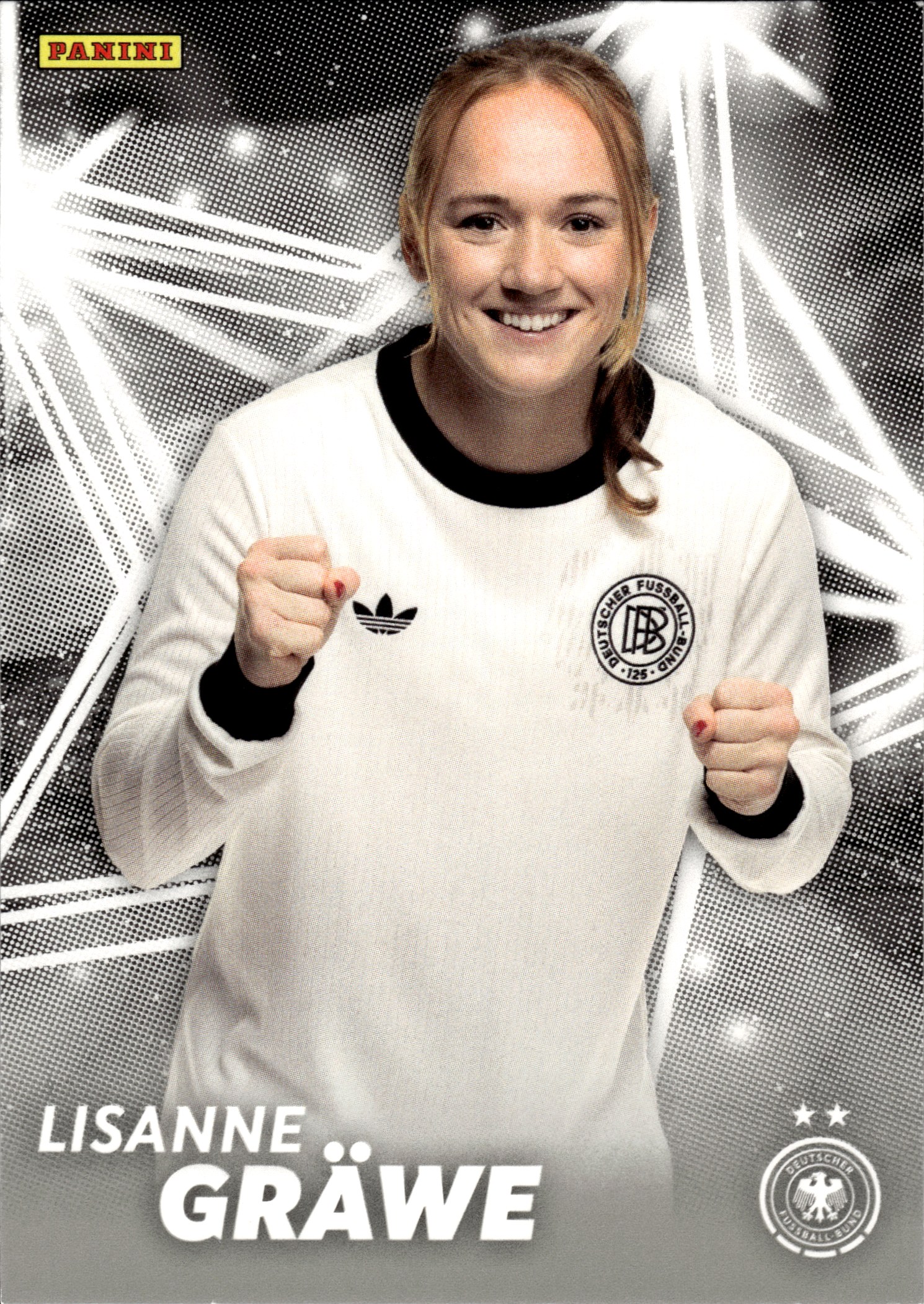 Lisanne Gräwe - Panini DFB-Frauen Team-Set RIS 2025, Nr. RIS-02 – Insert (Art.-Nr. SG109852)