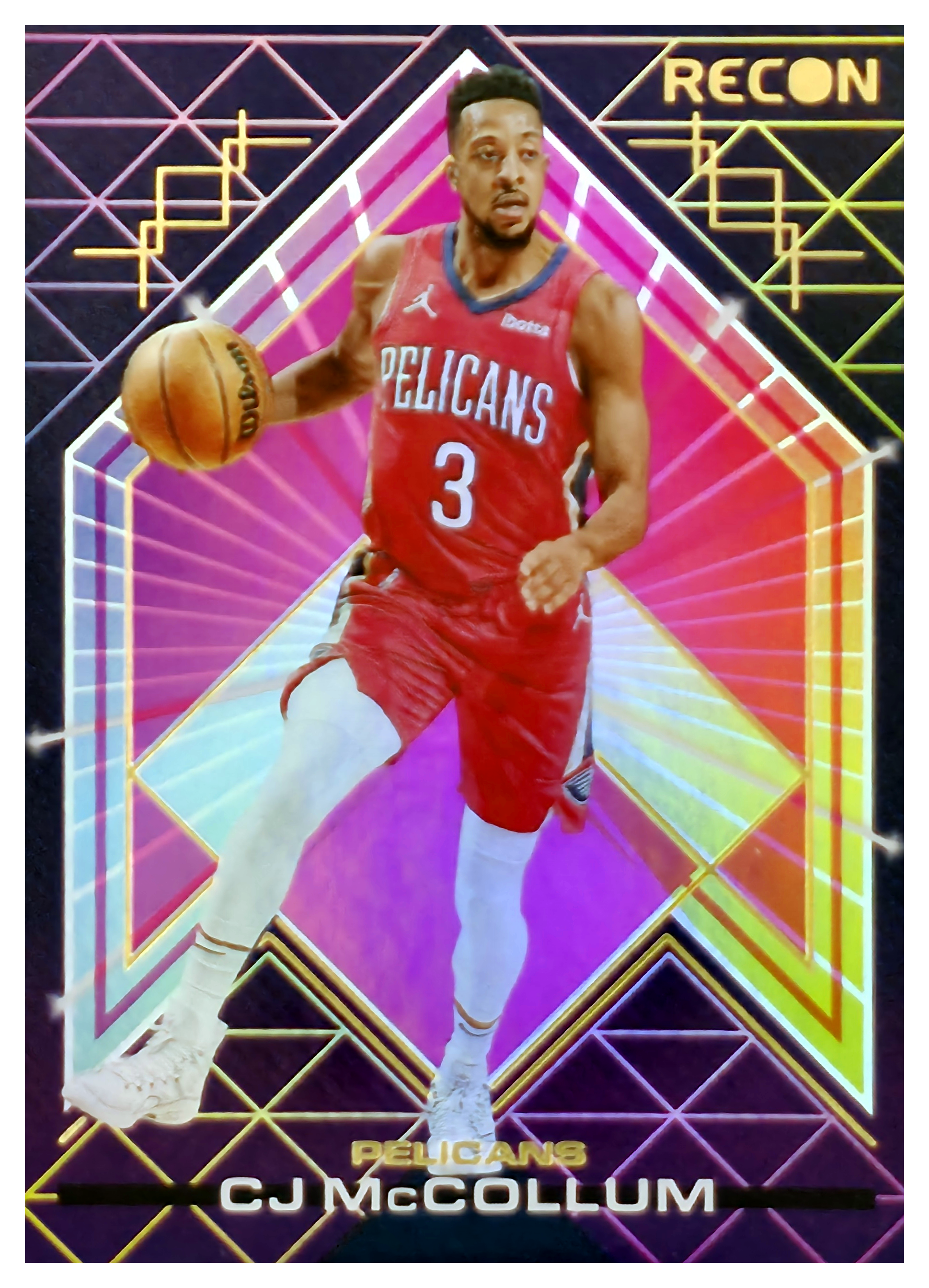 CJ McCollum - Panini Recon Base Set 2021-22, Nr. 82 – Holo (Art.-Nr. SG106554)