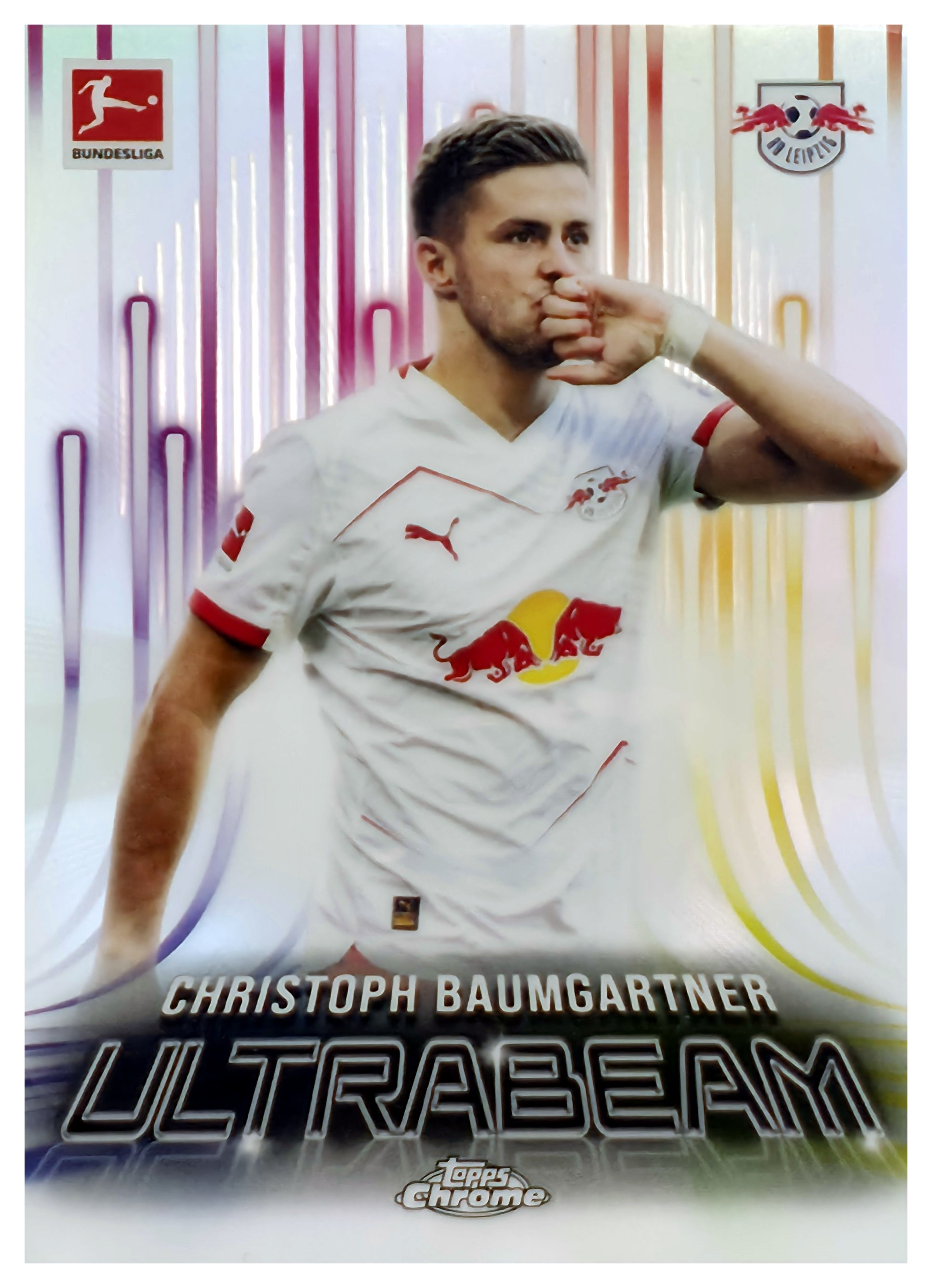 Christoph Baumgartner - Topps Chrome Bundesliga Ultrabeam 2025-26, Nr. UB-2 – Insert