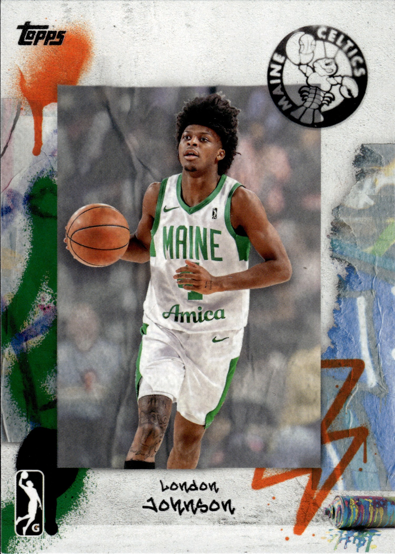 London Johnson - Topps G League Base Set 2024-25, Nr. 47 (Art.-Nr. SG111073)
