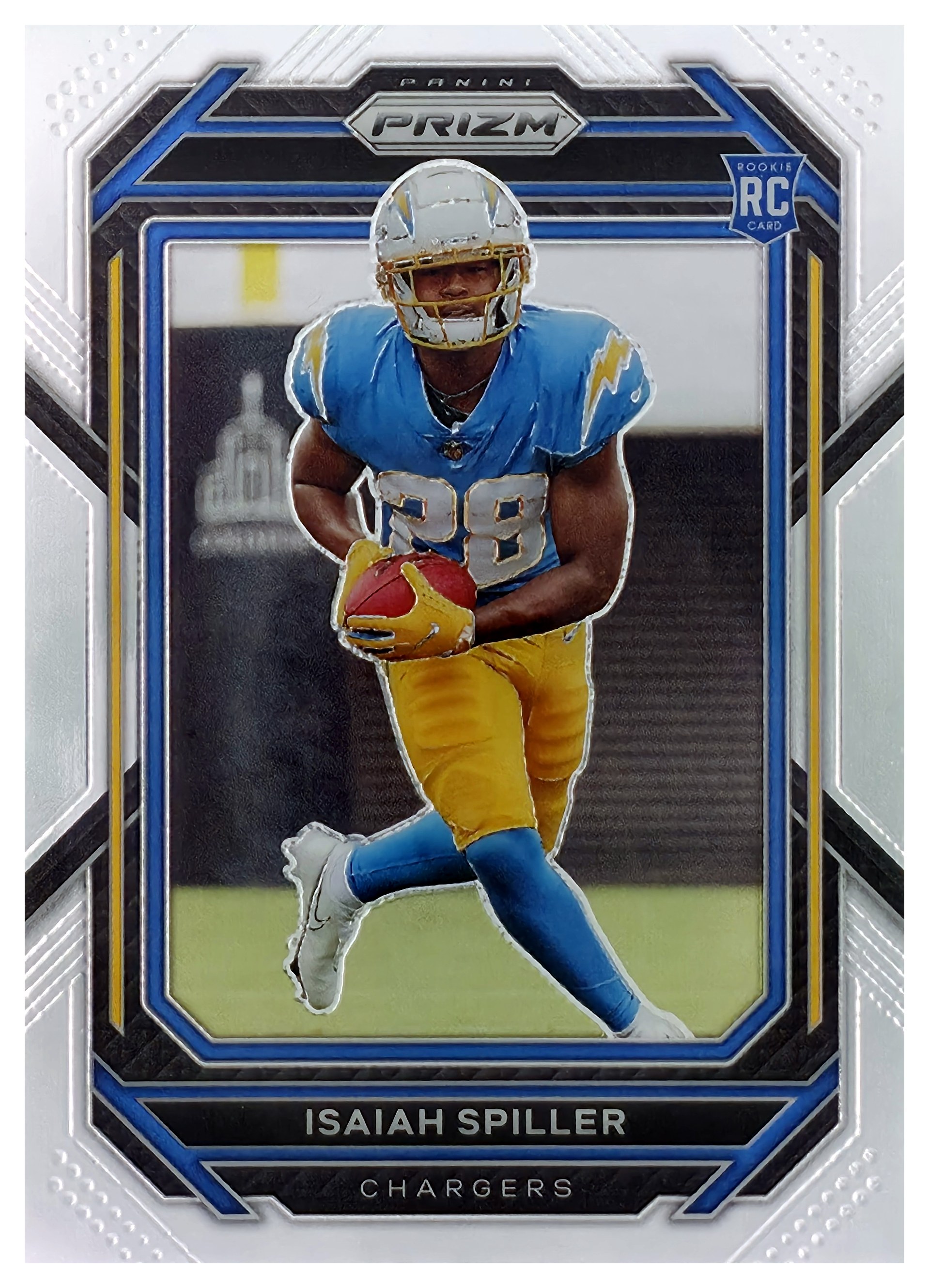 Isaiah Spiller - Panini Prizm Base Set 2022, Nr. 324 – Rookie Card (Art.-Nr. SG108643)