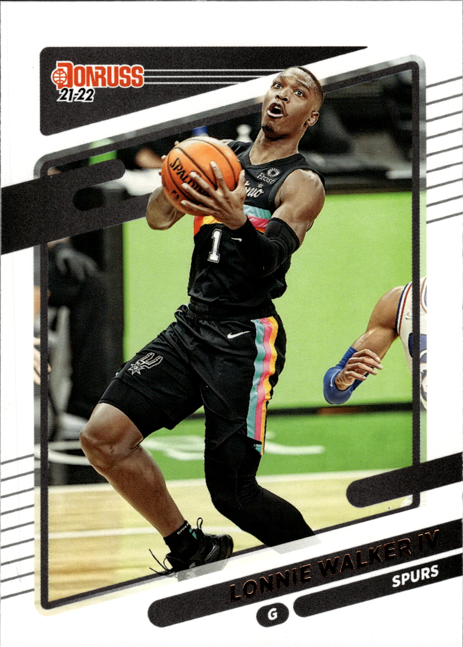 Lonnie Walker IV - Panini Donruss Base Set 2021-22, Nr. 25 (Art.-Nr. SG105737)