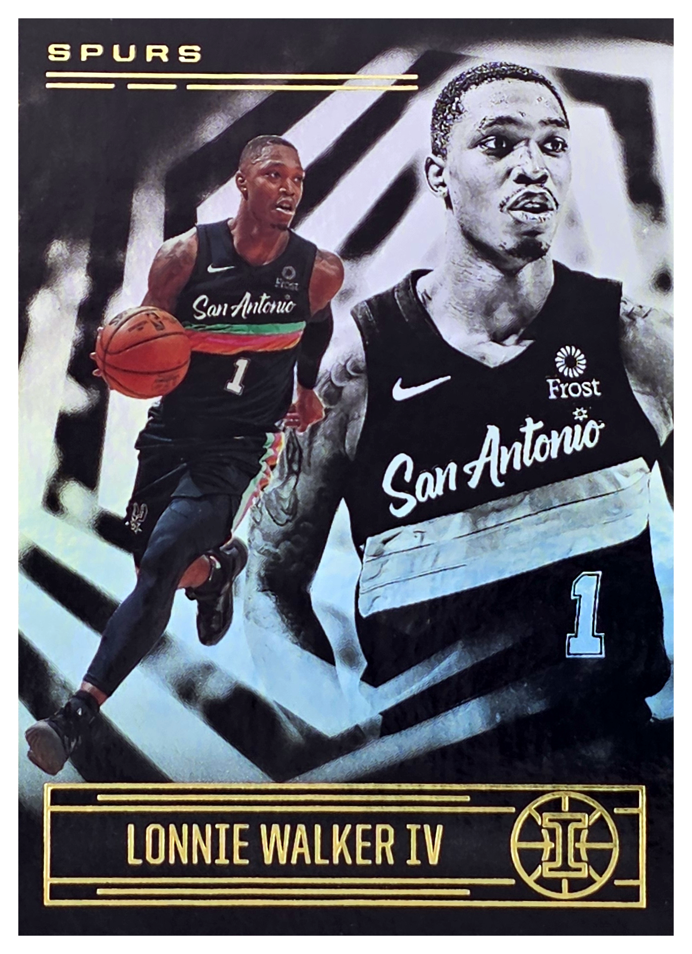 Lonnie Walker IV - Panini Illusions Base Set 2020-21, Nr. 66 (Art.-Nr. SG104322)