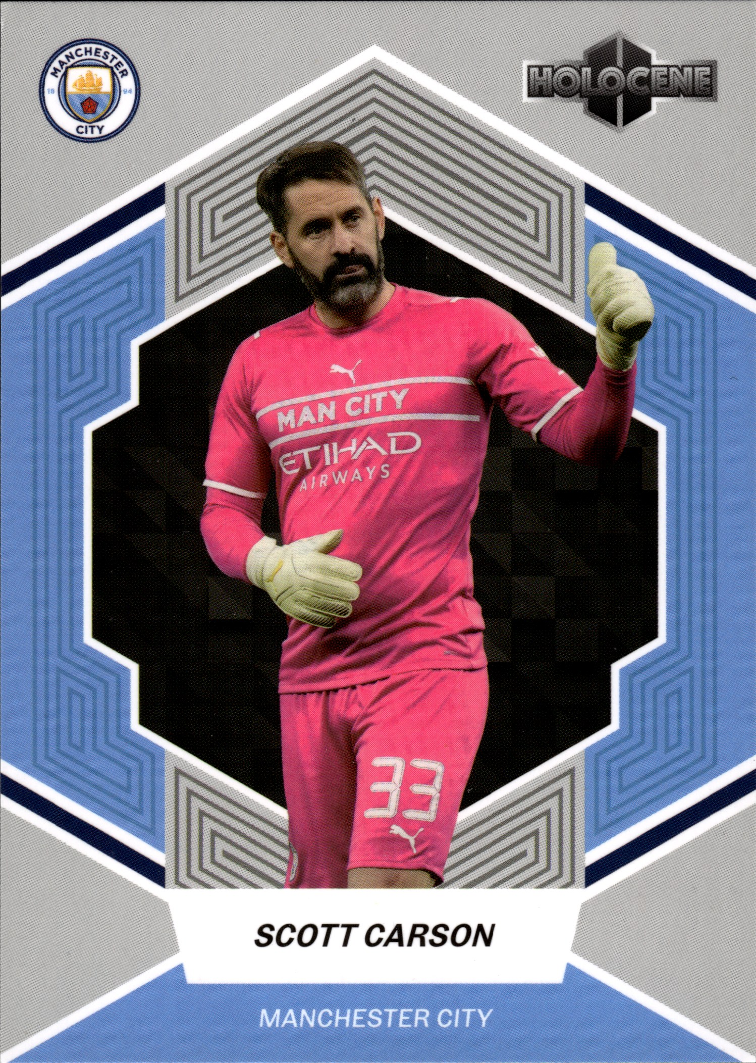Scott Carson - DAKA Manchester City Set Holocene 2023-24, Nr. NO-3
