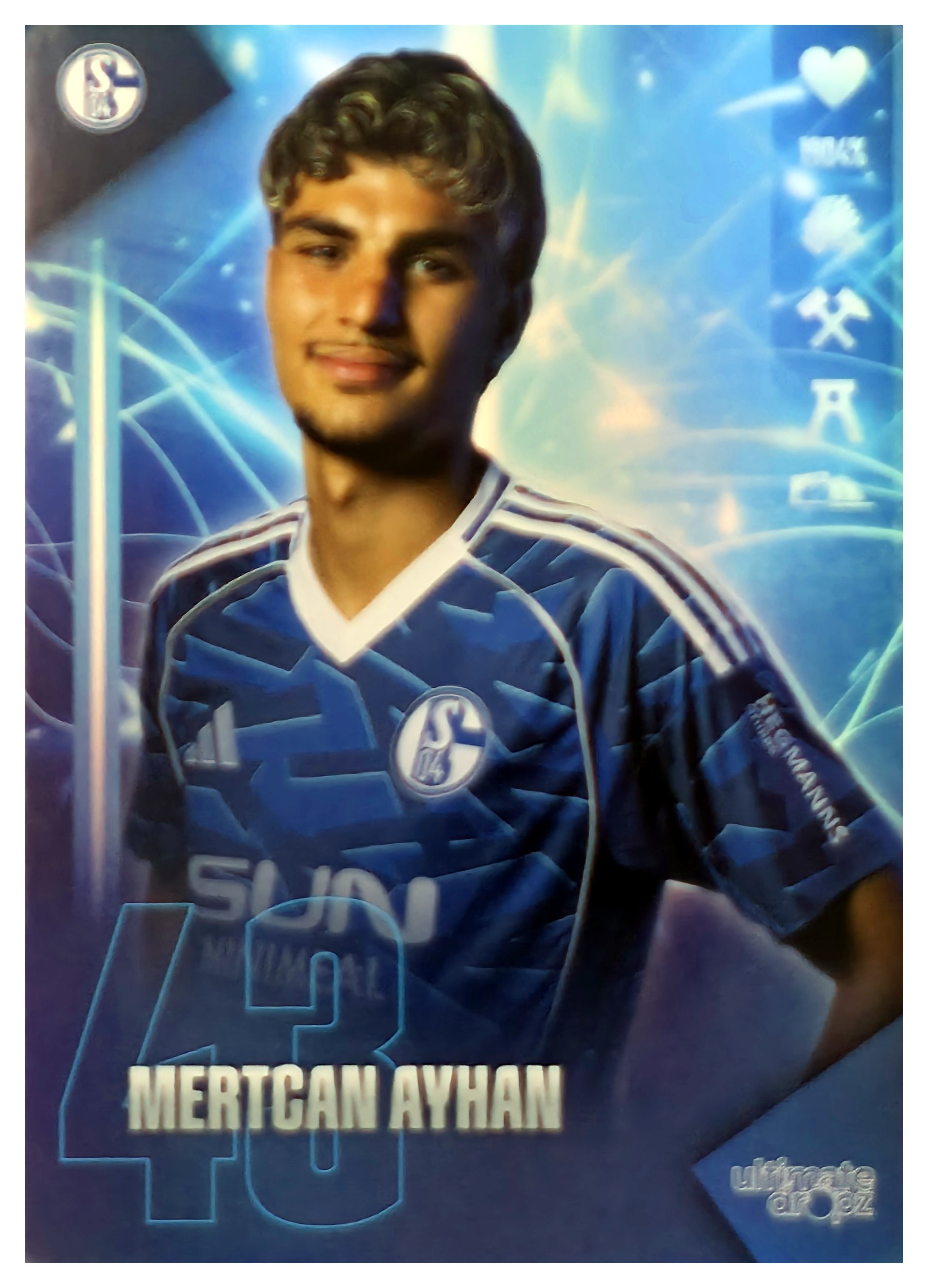 Mertcan Ayhan - Ultimate Dropz FC Schalke 04 Base Set 2025-26 (Art.-Nr. SG109046)