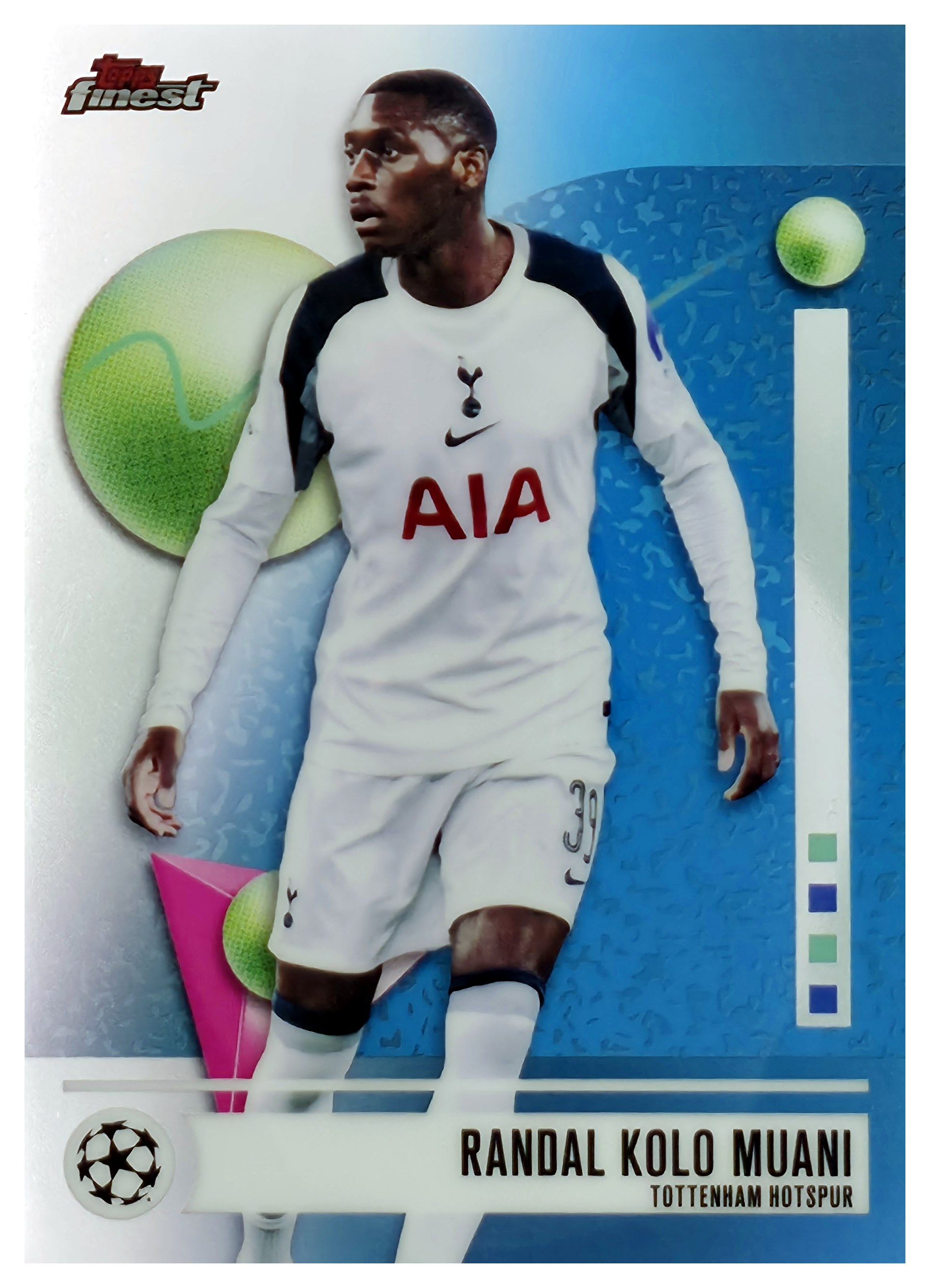 Randal Kolo Muani - Topps Finest UEFA Club Competitions Base Set 2025-26, Nr. 179 (Art.-Nr. SG108133)