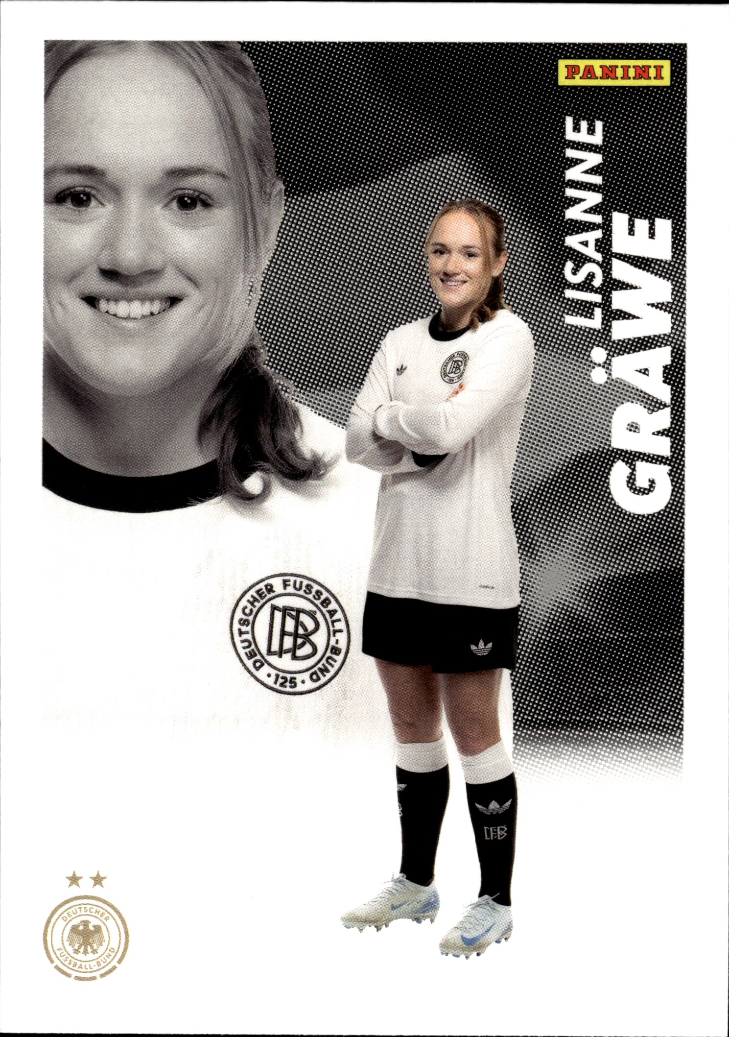Lisanne Gräwe - Panini DFB-Frauen Team-Set Base Set 2025, Nr. BA-10 (Art.-Nr. SG109812)