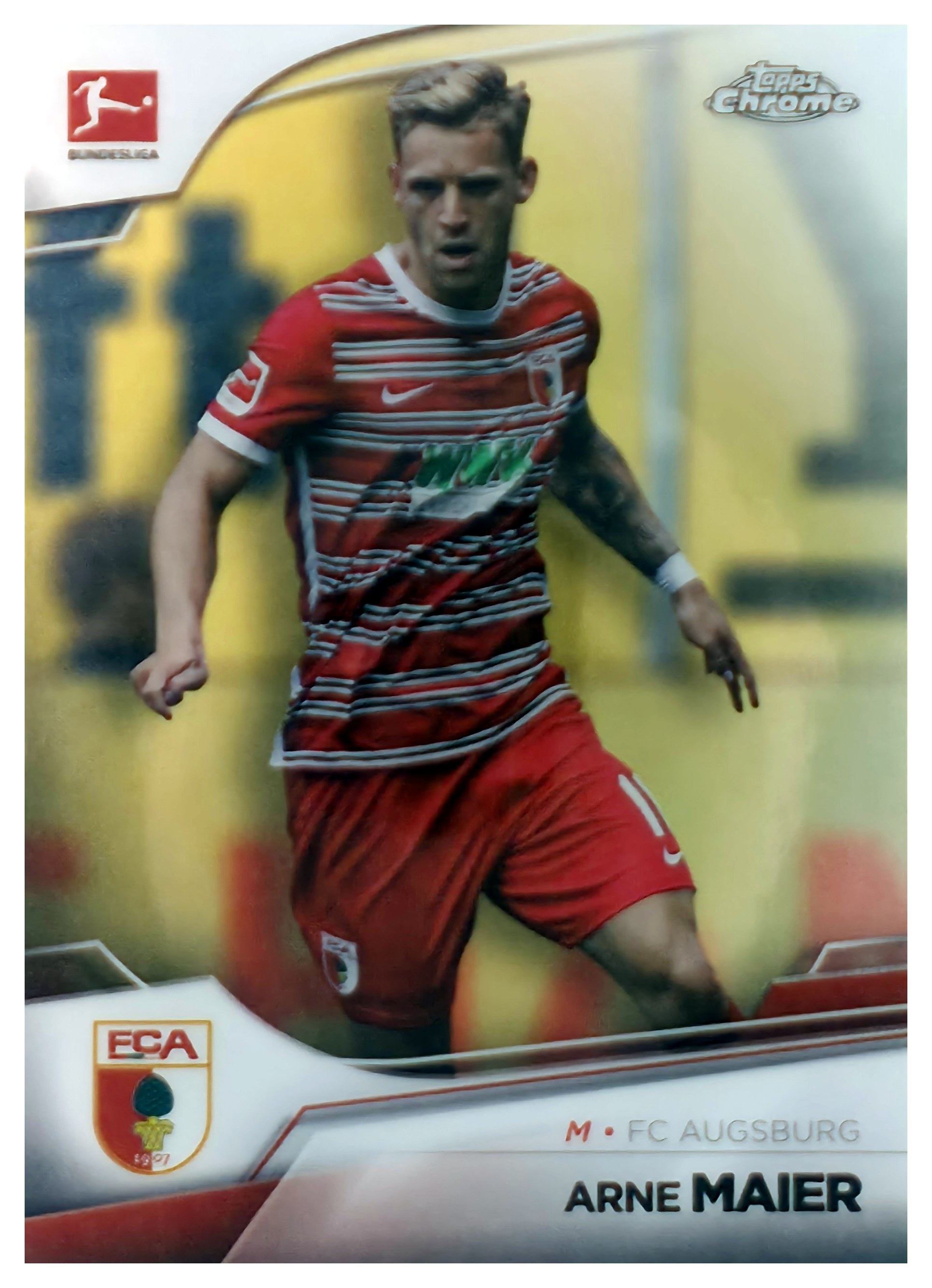 Arne Maier - Topps Chrome Bundesliga Base Set 2022-23, Nr. 2 (Art.-Nr. SG108072)