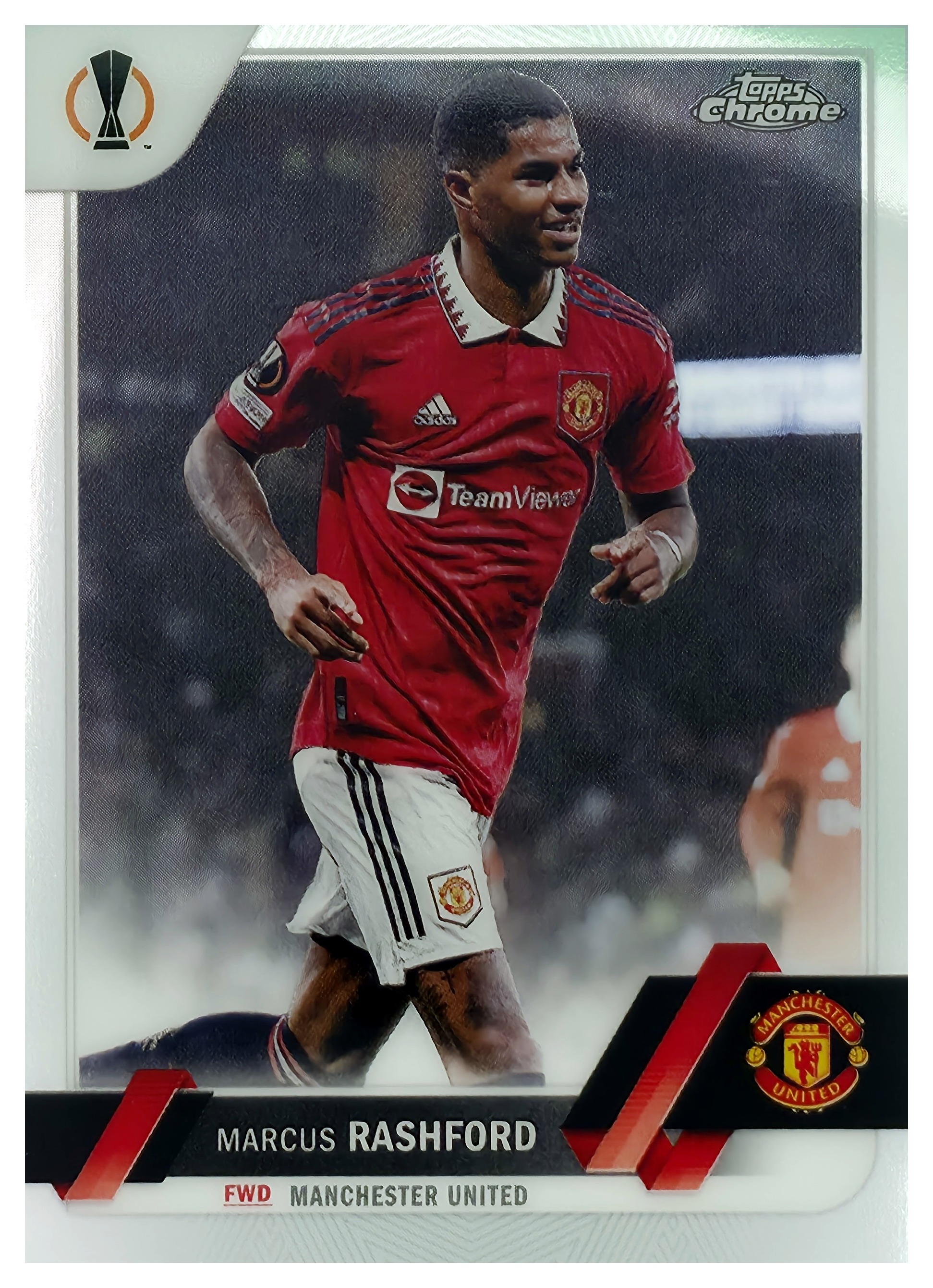 Marcus Rashford - Topps Chrome UEFA Club Competitions Base Set 2022-23, Nr. 7 (Art.-Nr. SG105781)