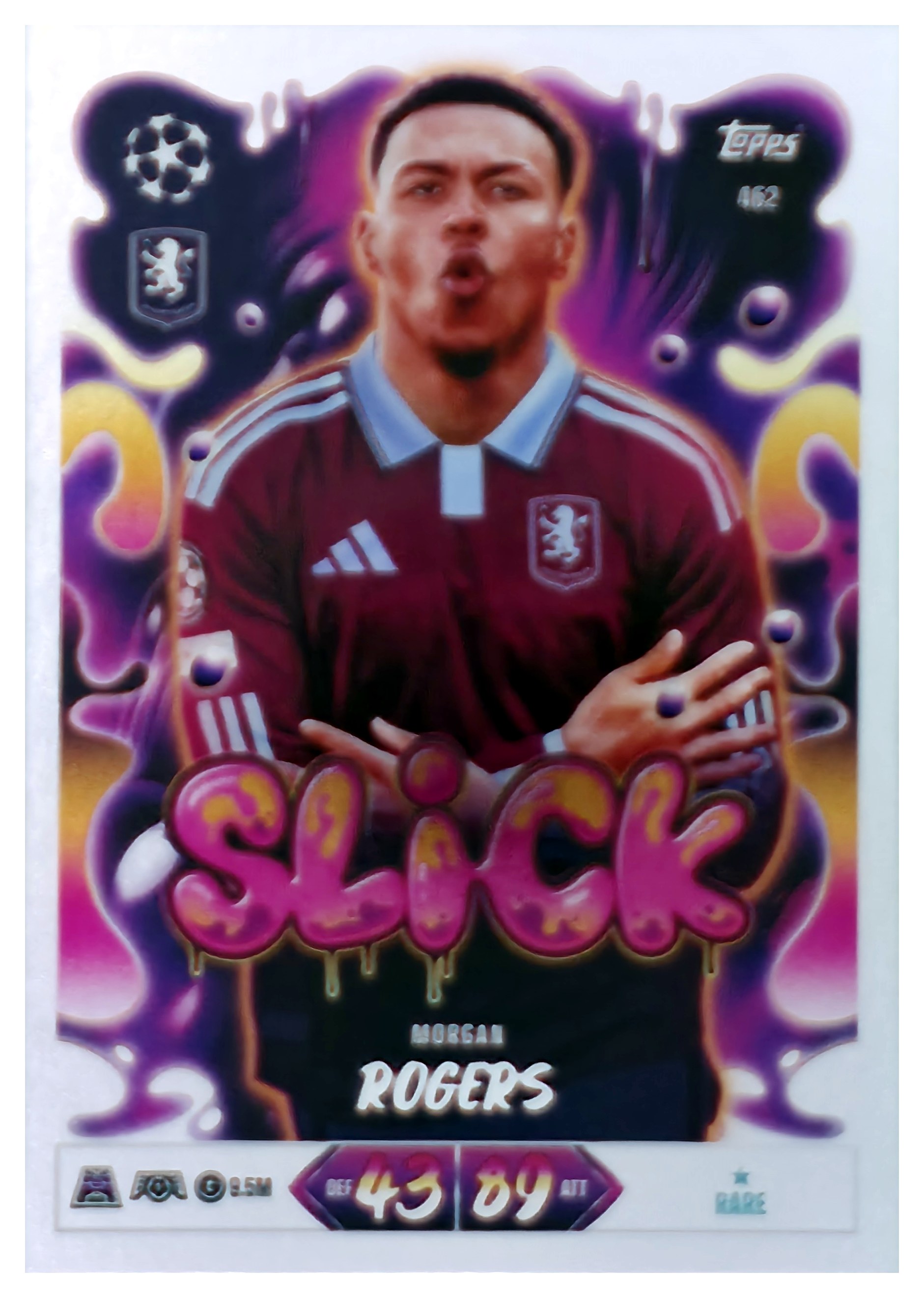 Morgan Rogers - Topps Match Attax UEFA Club Competitions Slick 2026-27, Nr. 462 (Art.-Nr. SG107635)